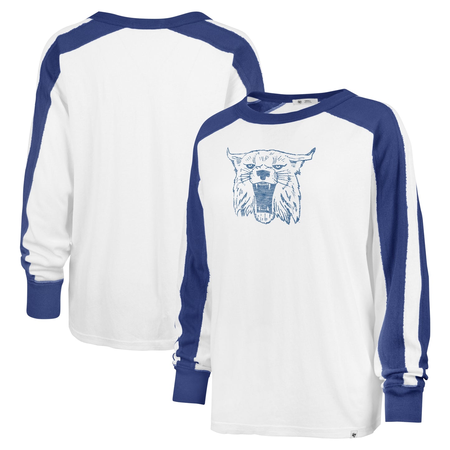 Women's '47 White Kentucky Wildcats Premier Caribou Long Sleeve T-Shirt