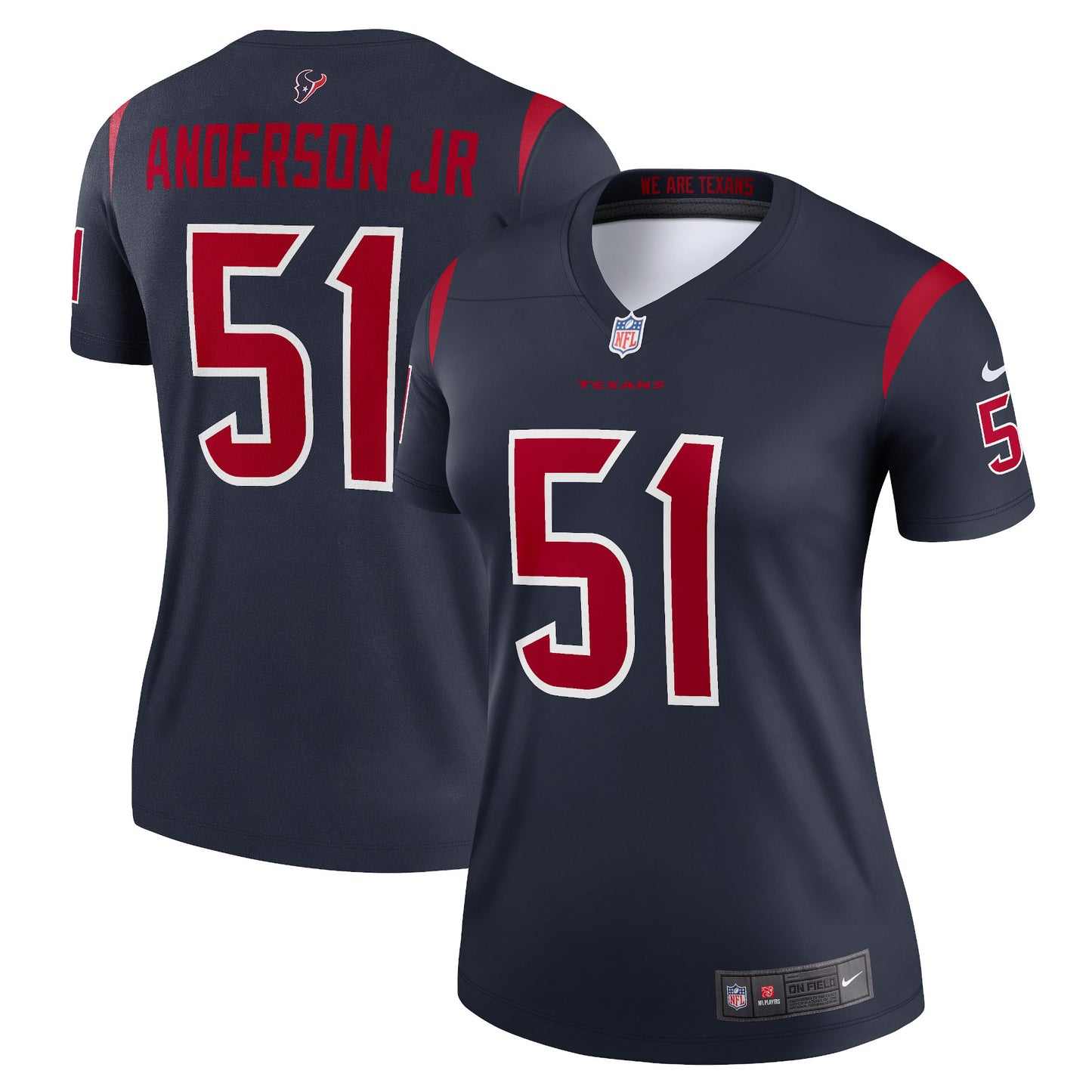 Women's Nike Will Anderson Jr. Navy Houston Texans Legend Jersey