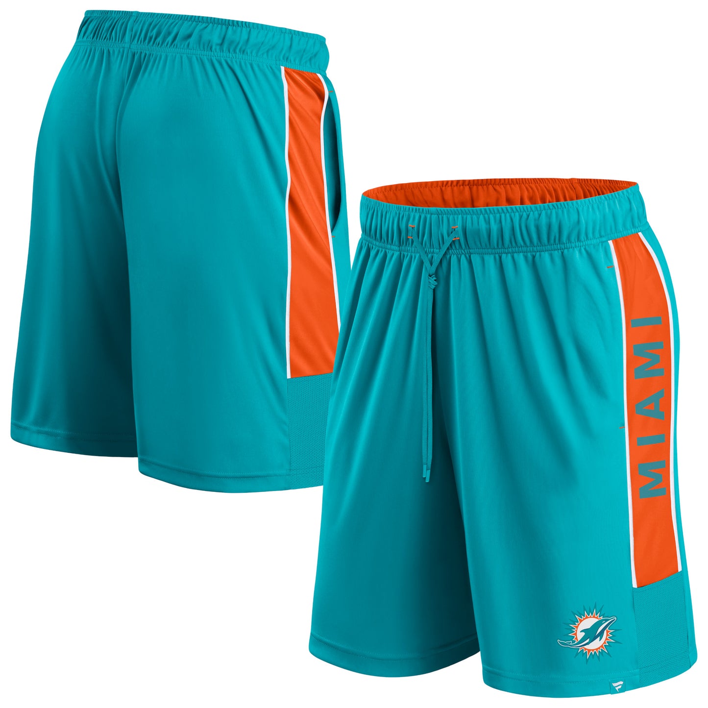Men's Fanatics Aqua Miami Dolphins Win The Match Shorts