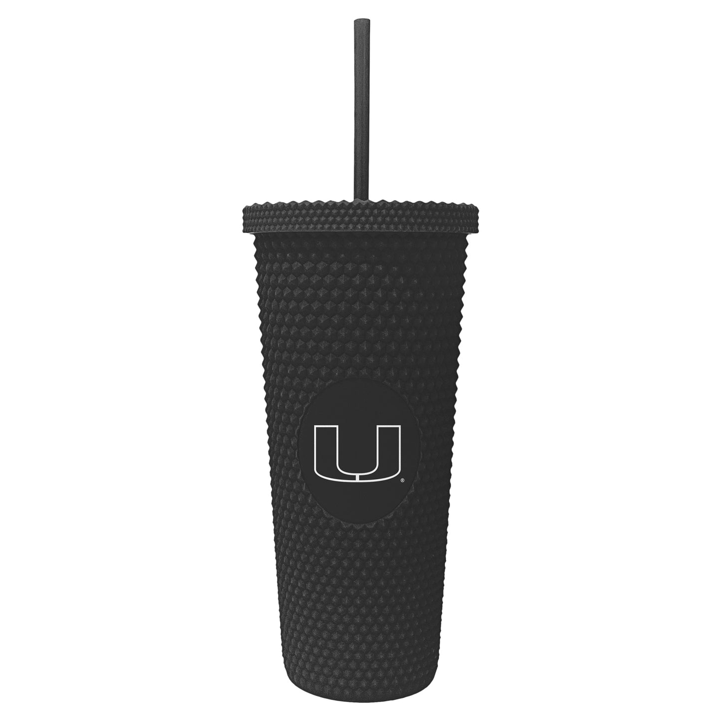 Miami Hurricanes 24oz. Logo Studded Tumbler