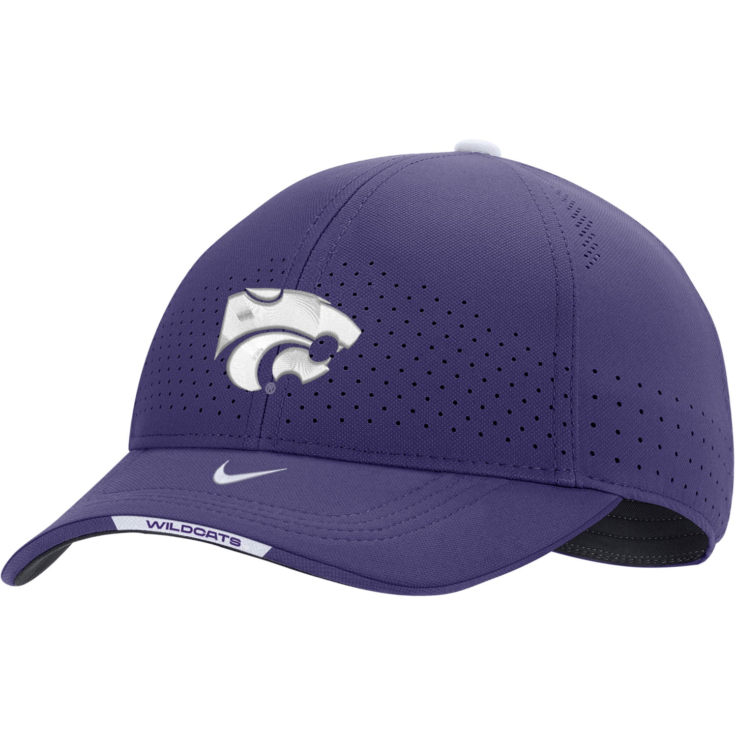 Men's Nike Purple Kansas State Wildcats 2022 Sideline Classic99 Swoosh Performance Flex Hat