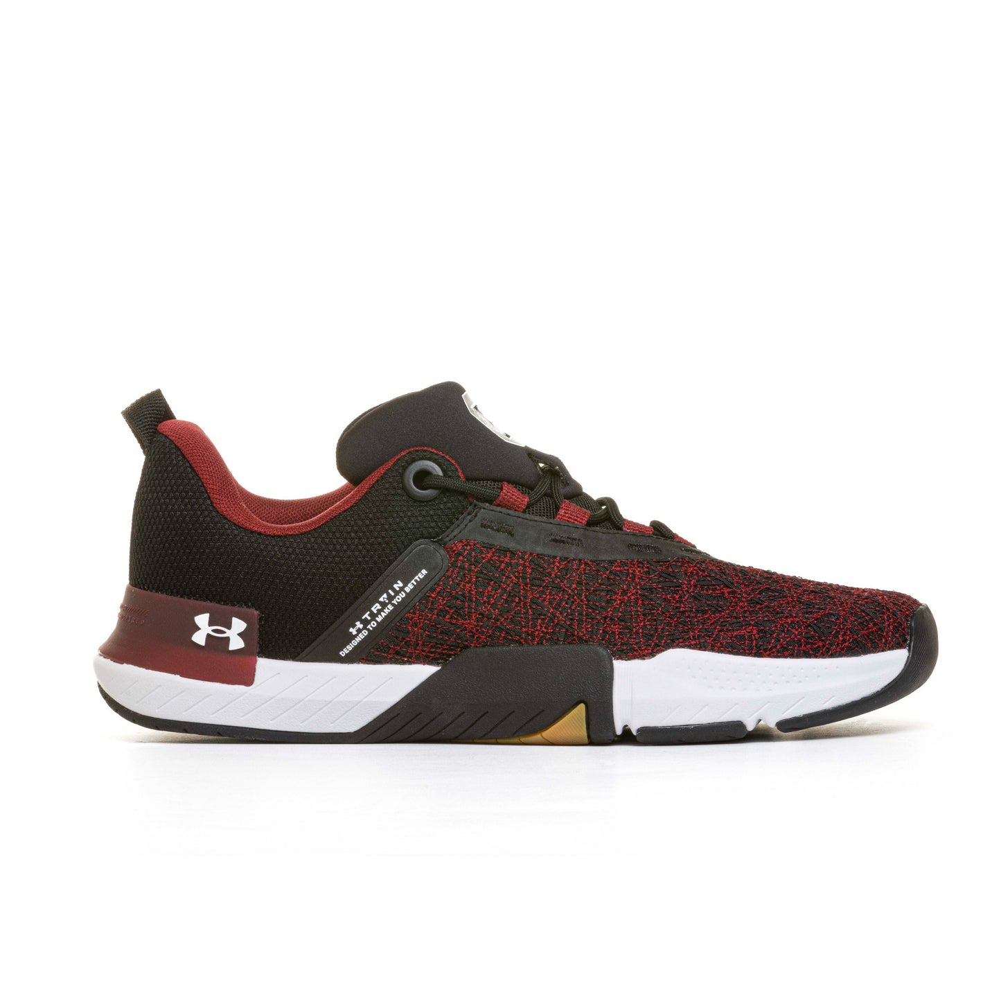 Men's Under Armour Black South Carolina Gamecocks TriBase Reign 5 Training Shoes
