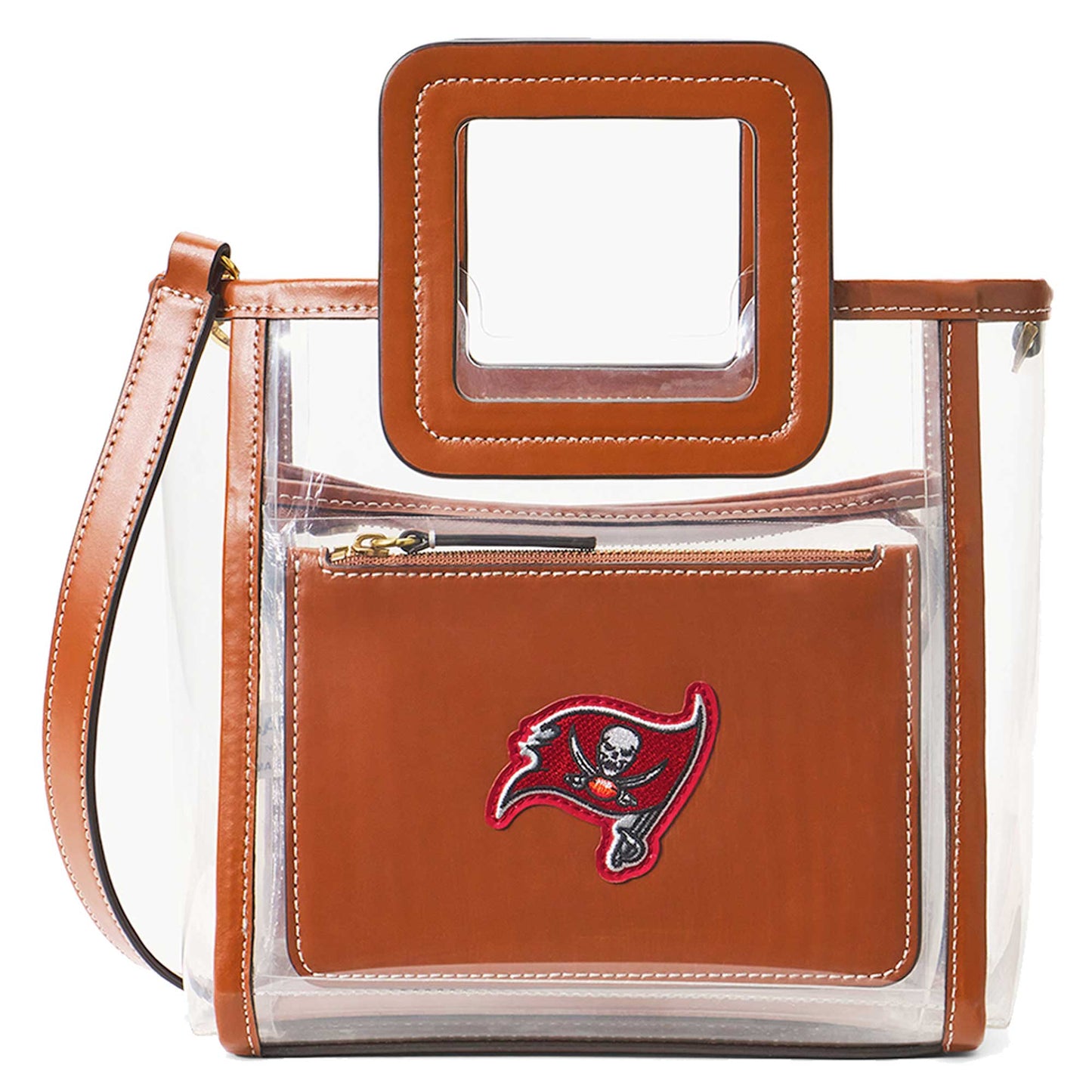 Women's STAUD Tampa Bay Buccaneers Clear Mini Shirley Bag
