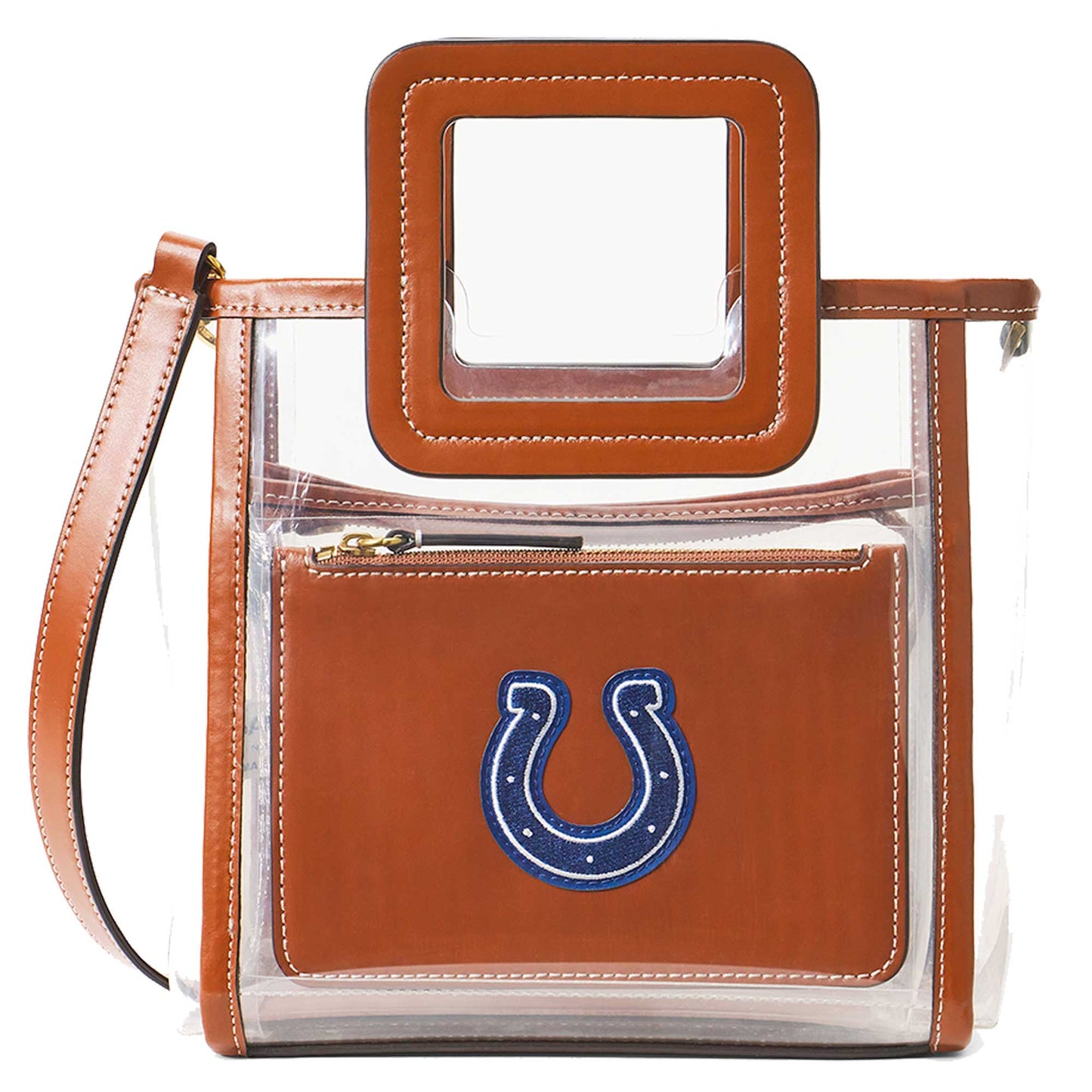 Women's STAUD Indianapolis Colts Clear Mini Shirley Bag