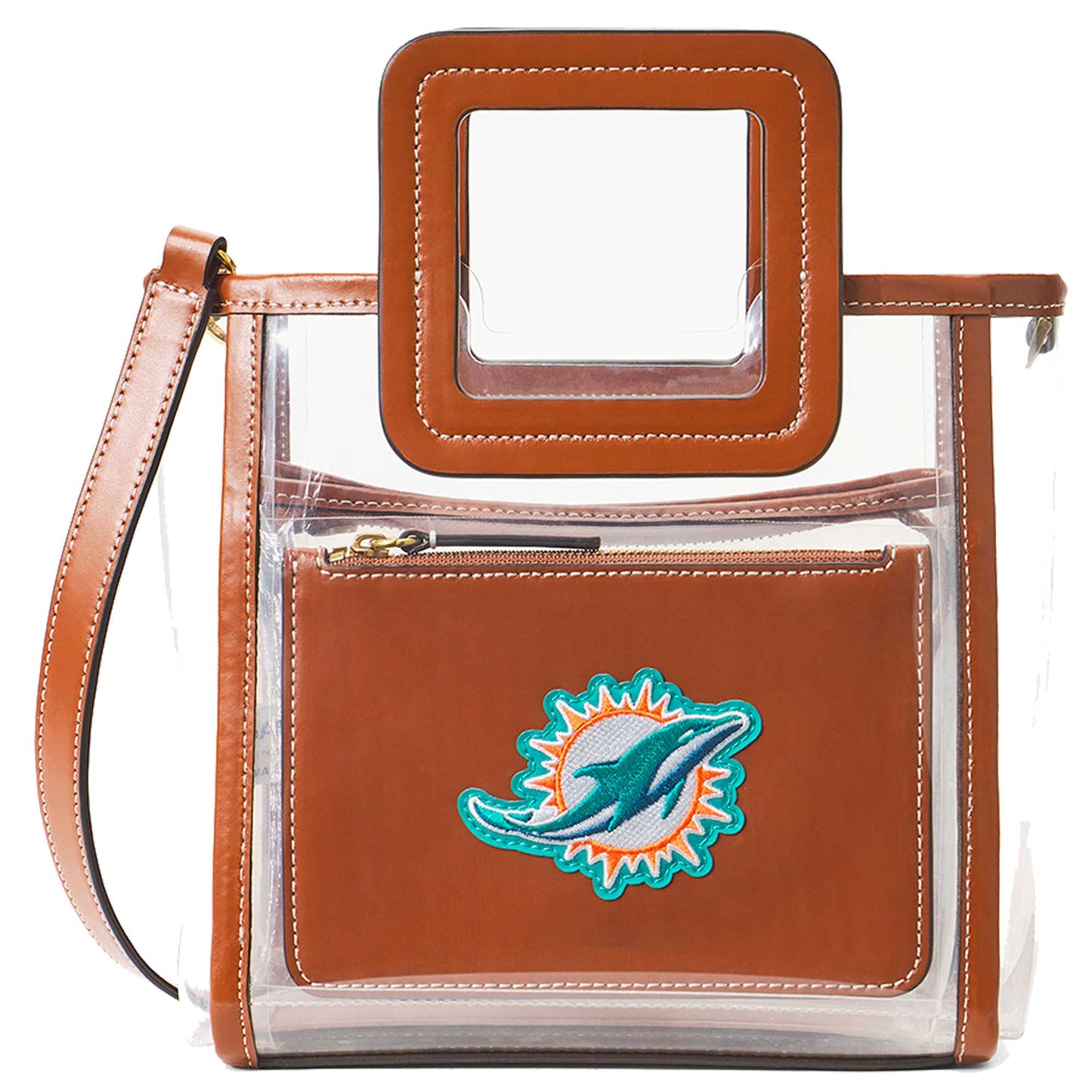 Women's STAUD Miami Dolphins Clear Mini Shirley Bag