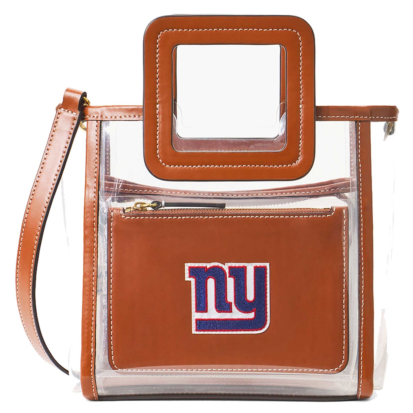 Women's STAUD New York Giants Clear Mini Shirley Bag