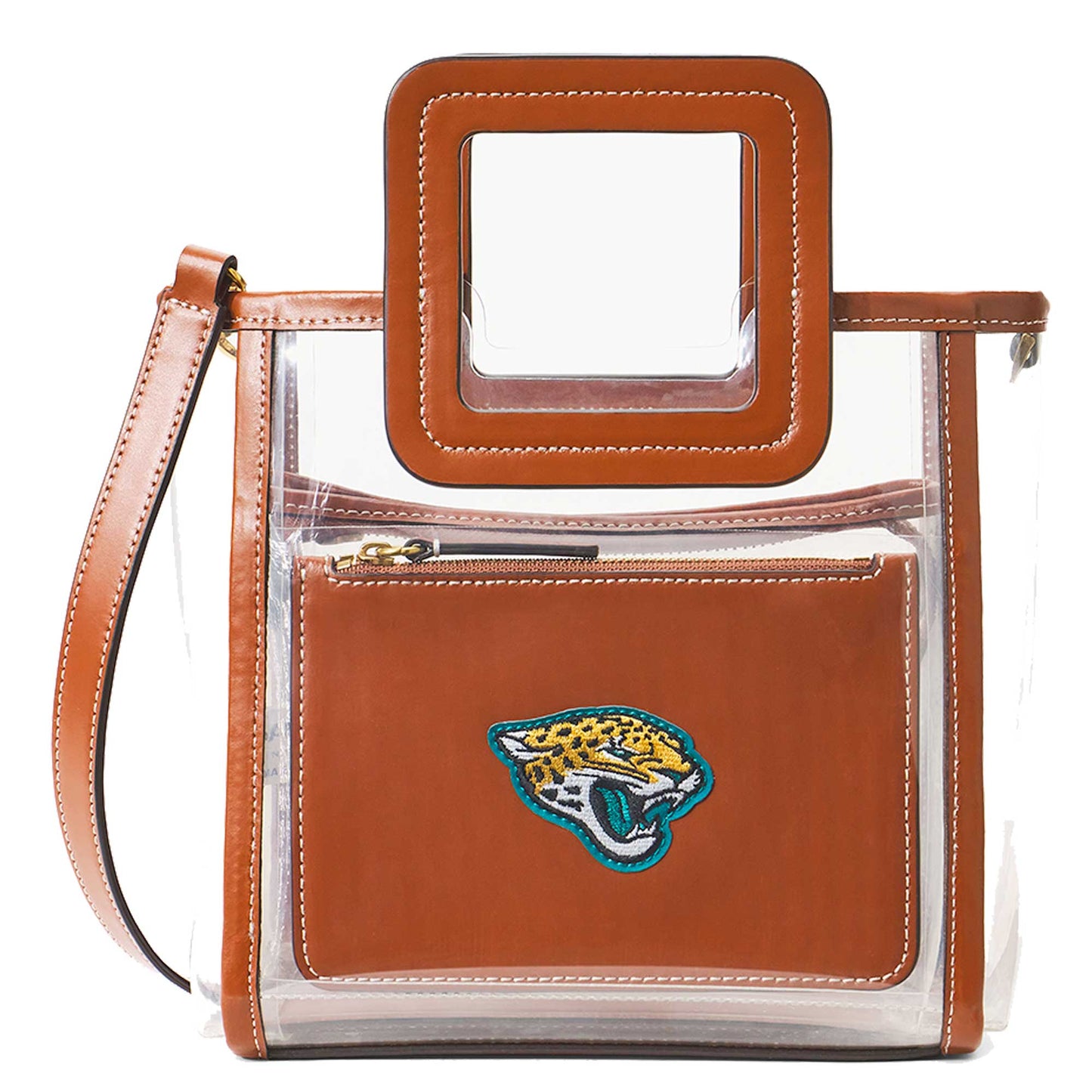 Women's STAUD Jacksonville Jaguars Clear Mini Shirley Bag