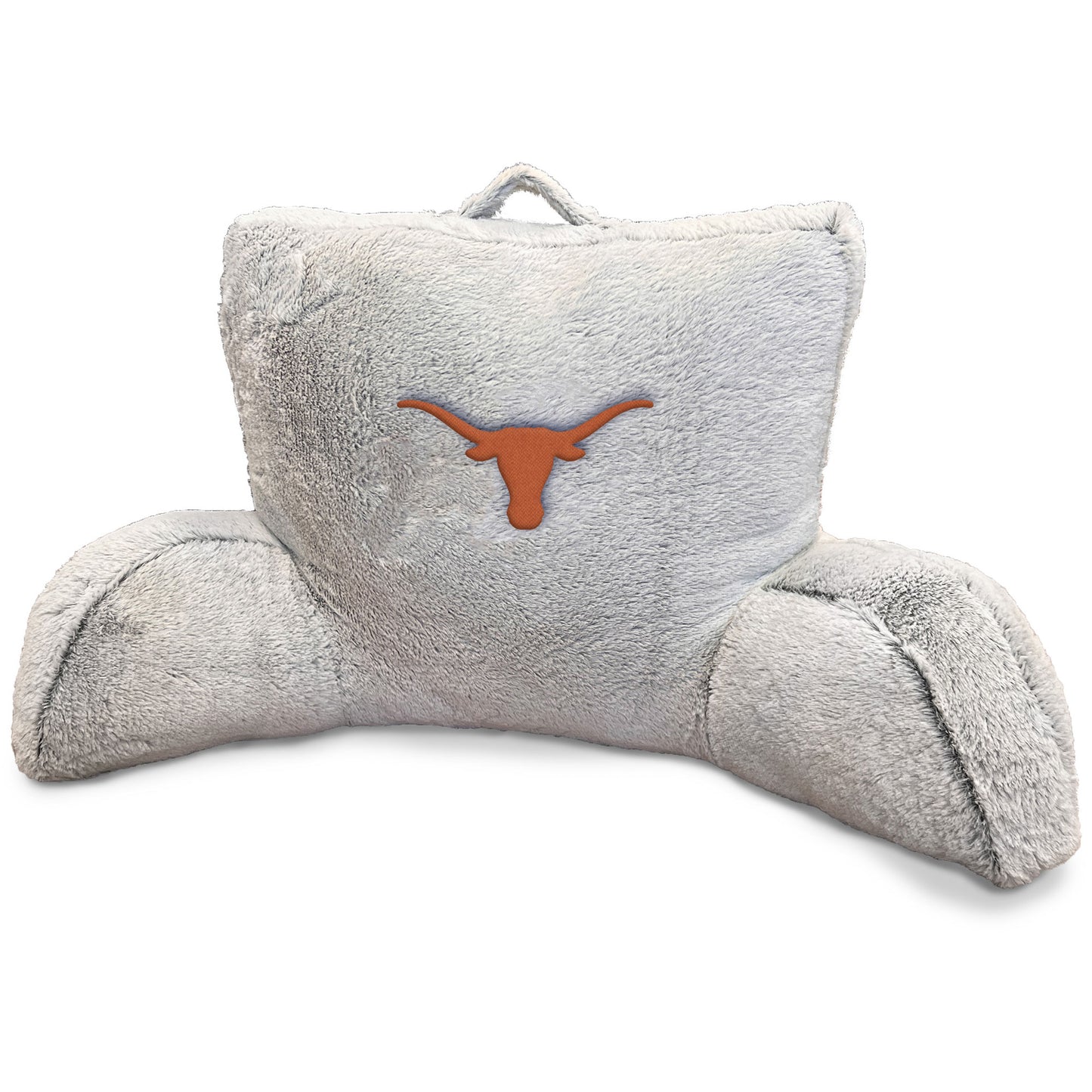 Texas Longhorns Faux Fur Logo Backrest
