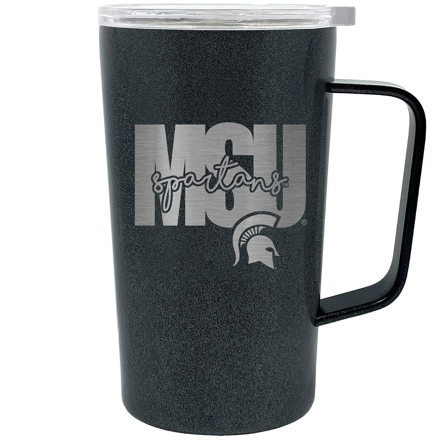 Michigan State Spartans 18oz. Onyx Hustle Travel Mug