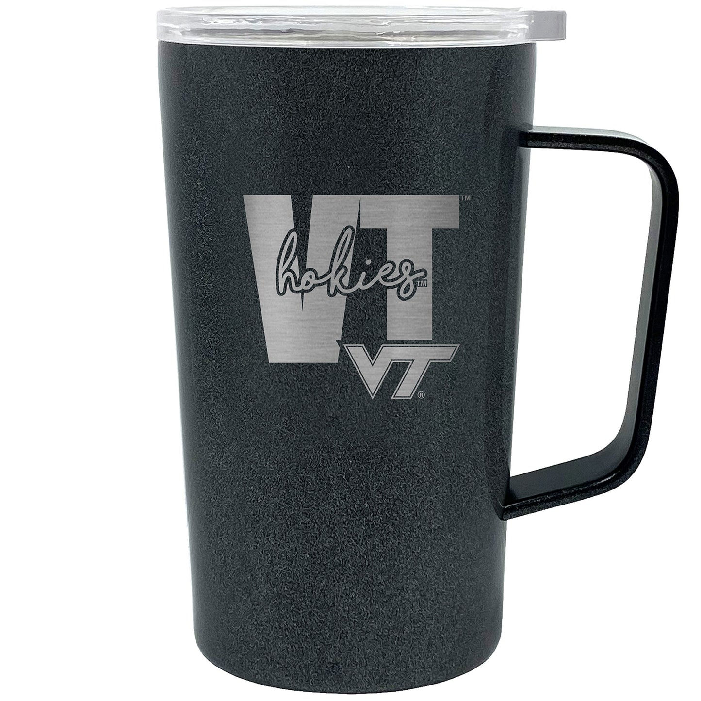 Virginia Tech Hokies 18oz. Onyx Hustle Travel Mug