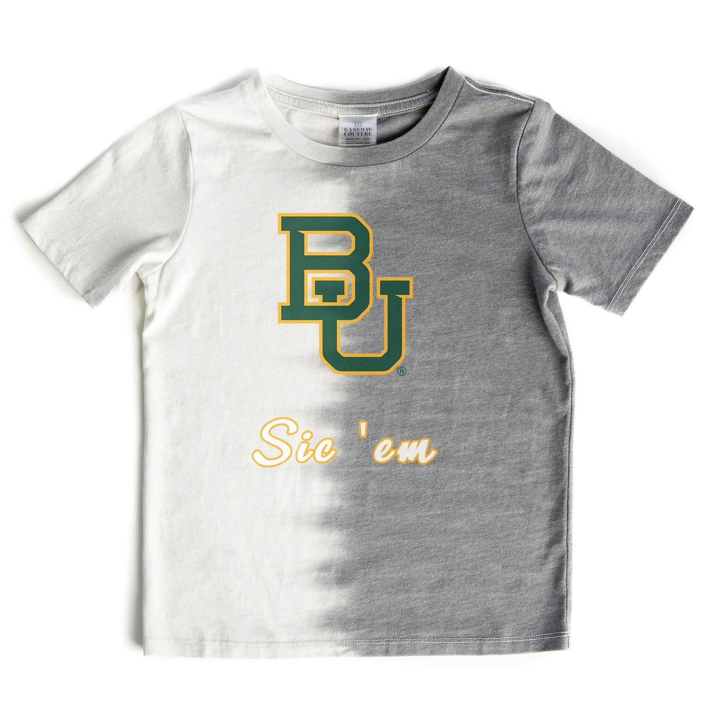 Girls Youth Gameday Couture Gray Baylor Bears Pacesetter T-Shirt