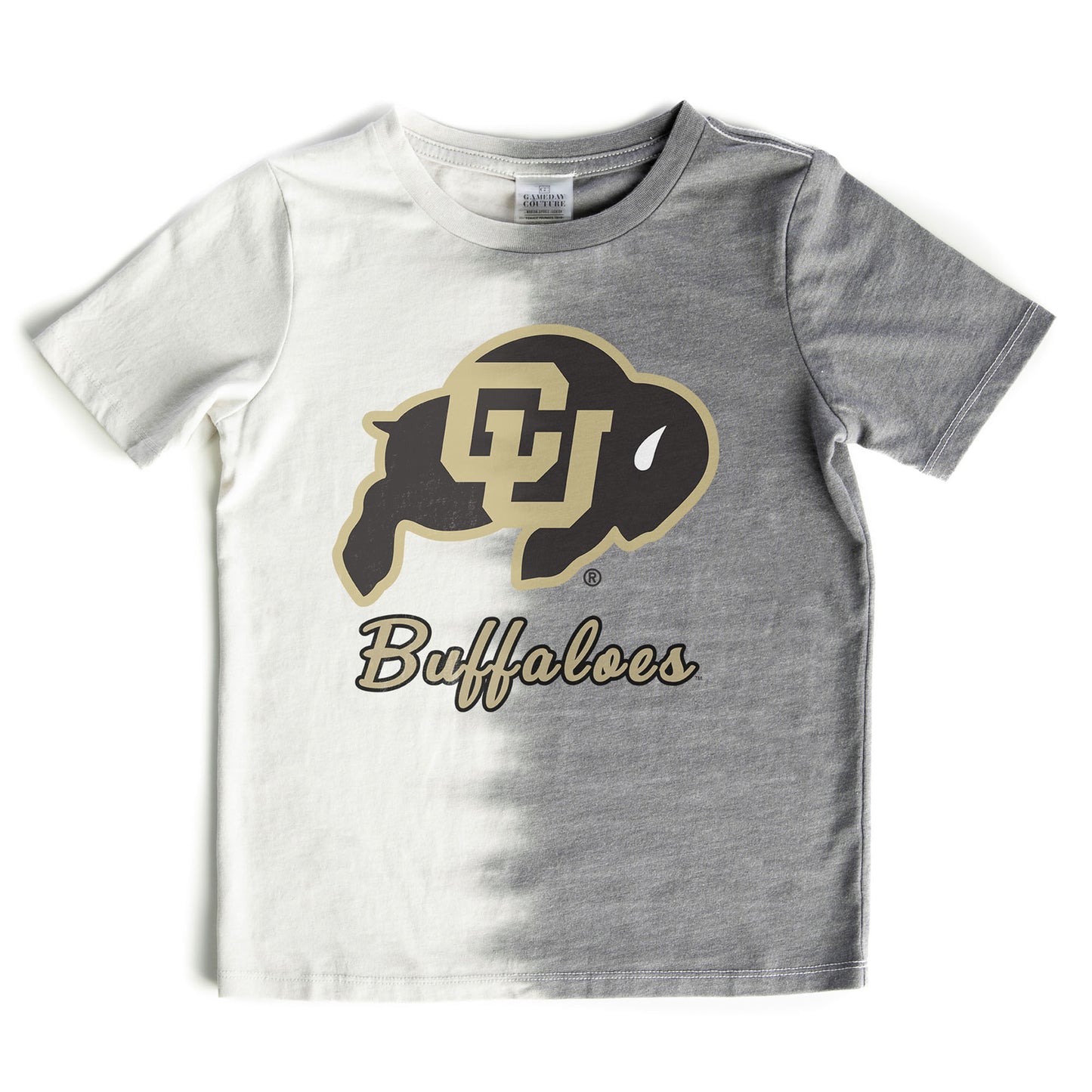 Girls Youth Gameday Couture Gray Colorado Buffaloes Pacesetter T-Shirt