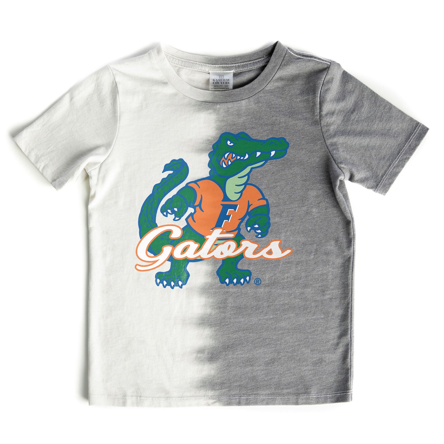 Girls Youth Gameday Couture Gray Florida Gators Pacesetter T-Shirt