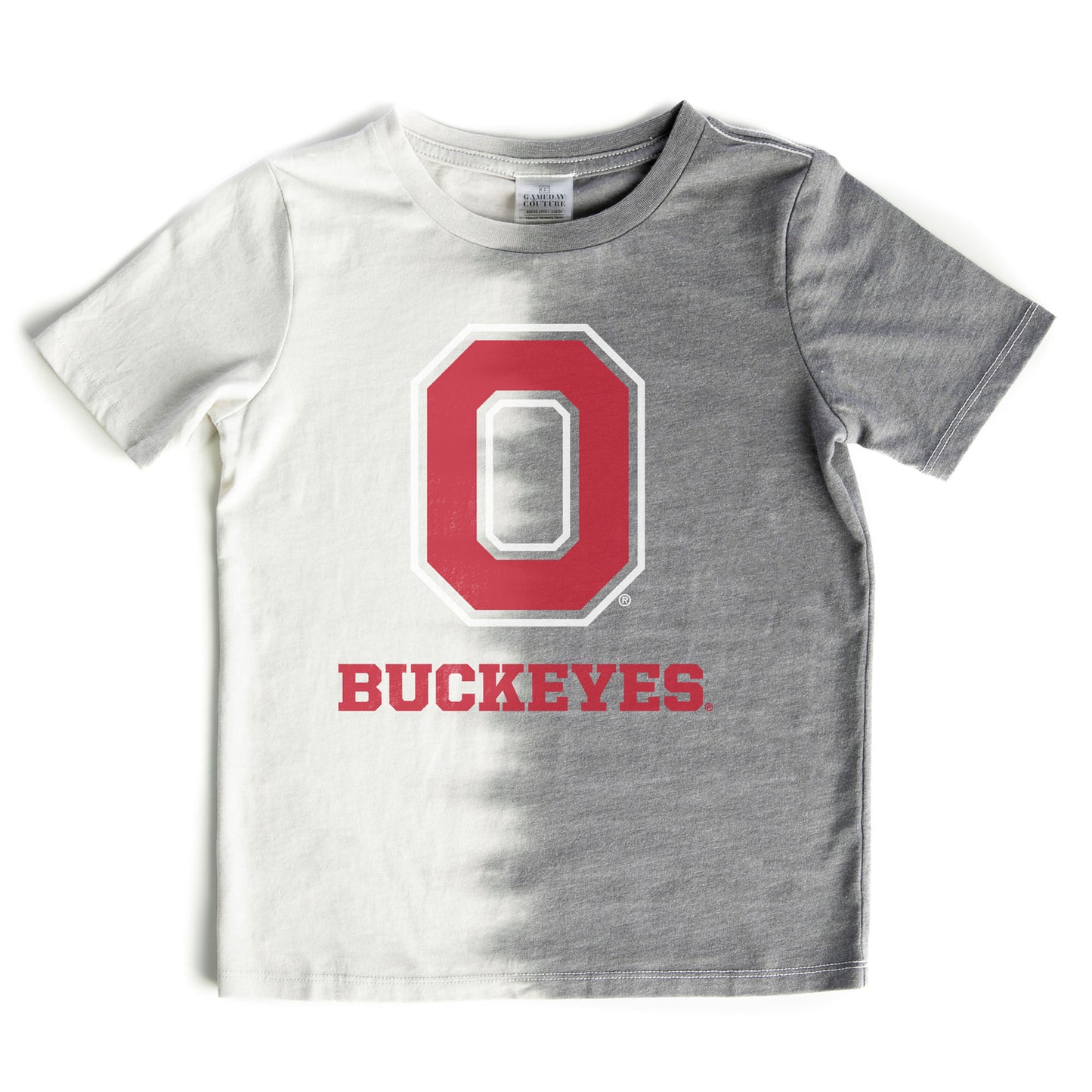 Girls Youth Gameday Couture Gray Ohio State Buckeyes Pacesetter T-Shirt