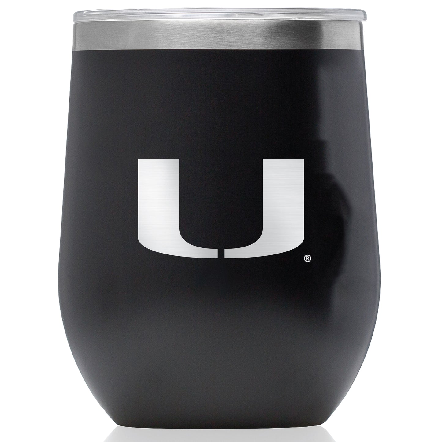 Corkcicle Miami Hurricanes 12oz. Stemless Wine Tumbler
