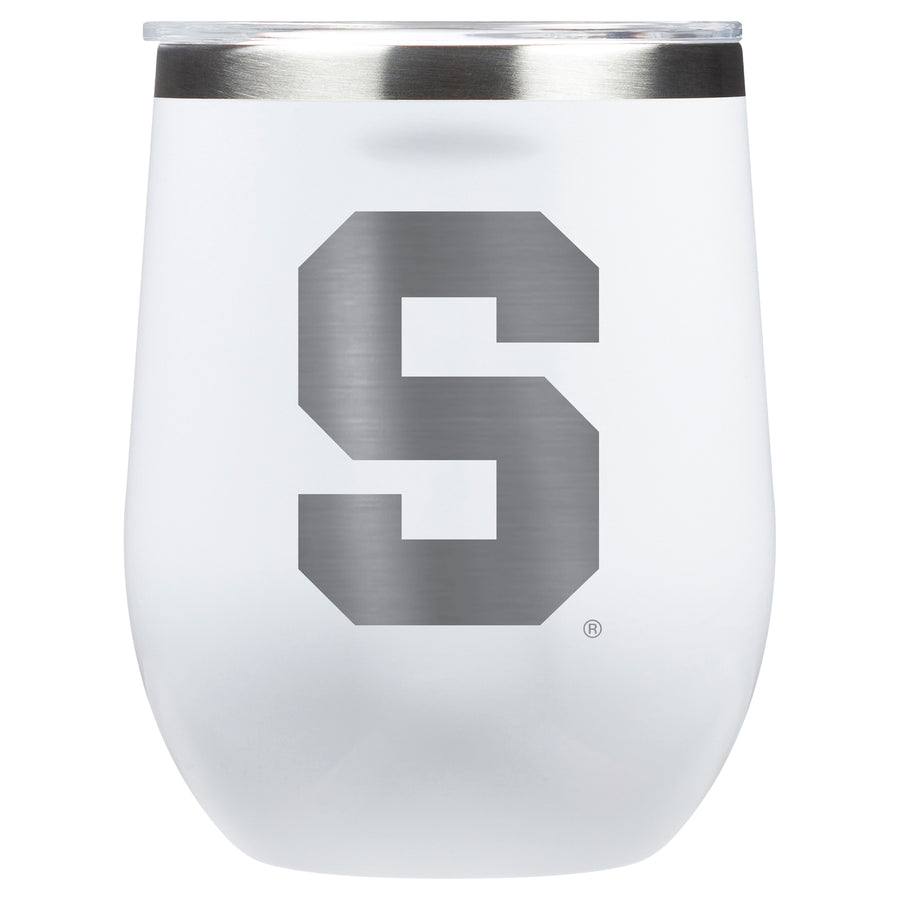 Corkcicle Syracuse Orange 12oz. Stemless Wine Tumbler