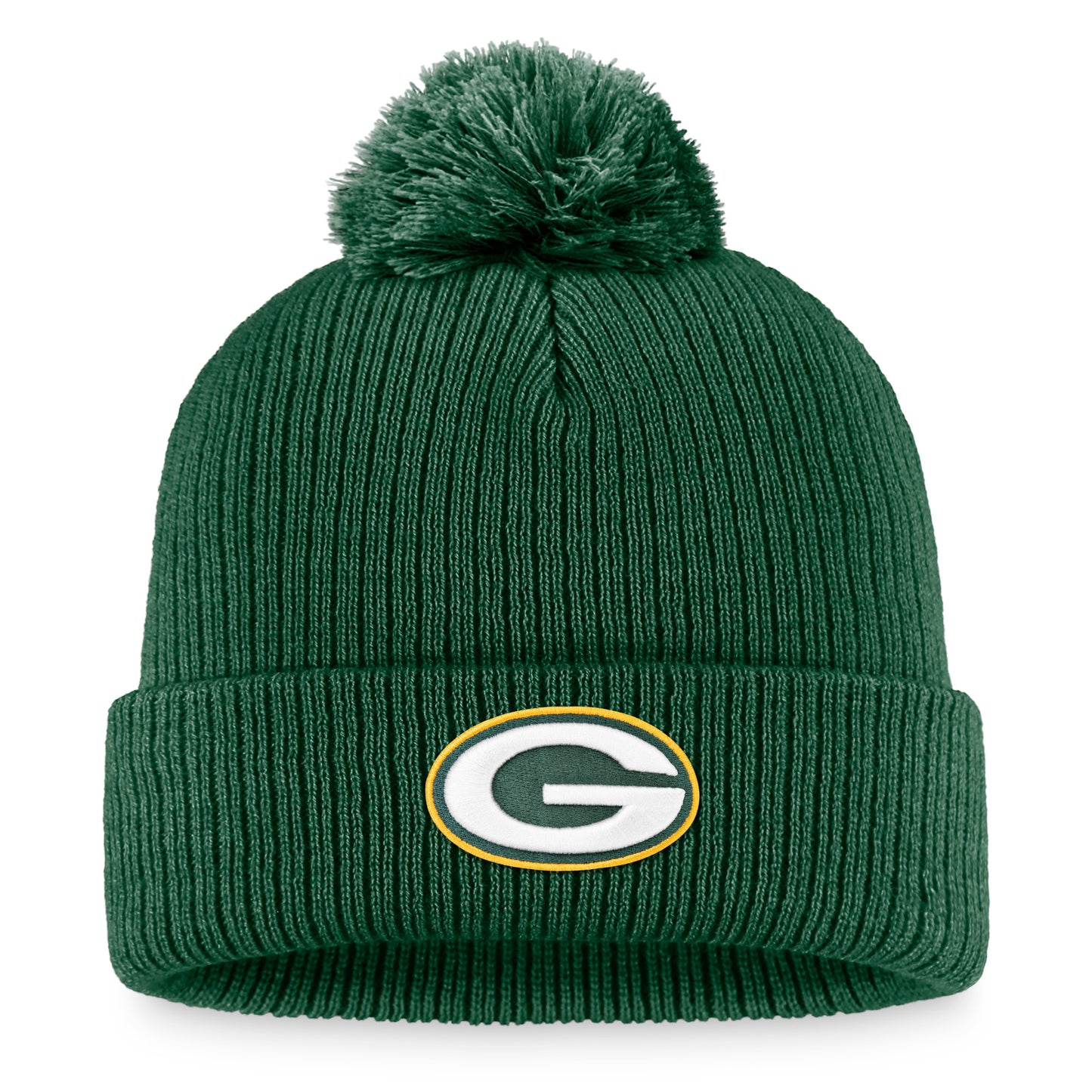 Women's Fanatics Green Green Bay Packers Cuffed Knit Hat with Pom