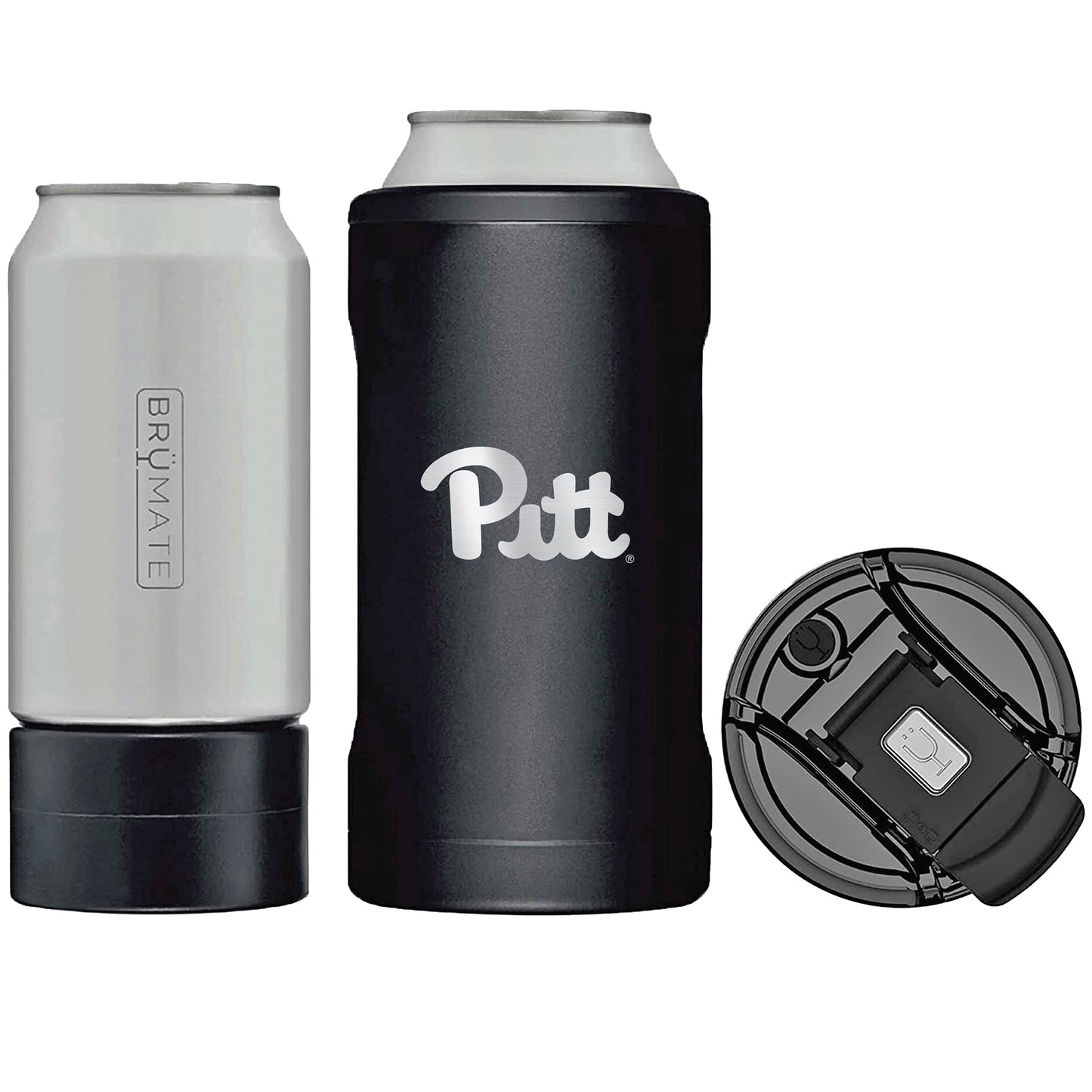 BruMate Pitt Panthers Primary Logo Hopsulator Trio Can Cooler