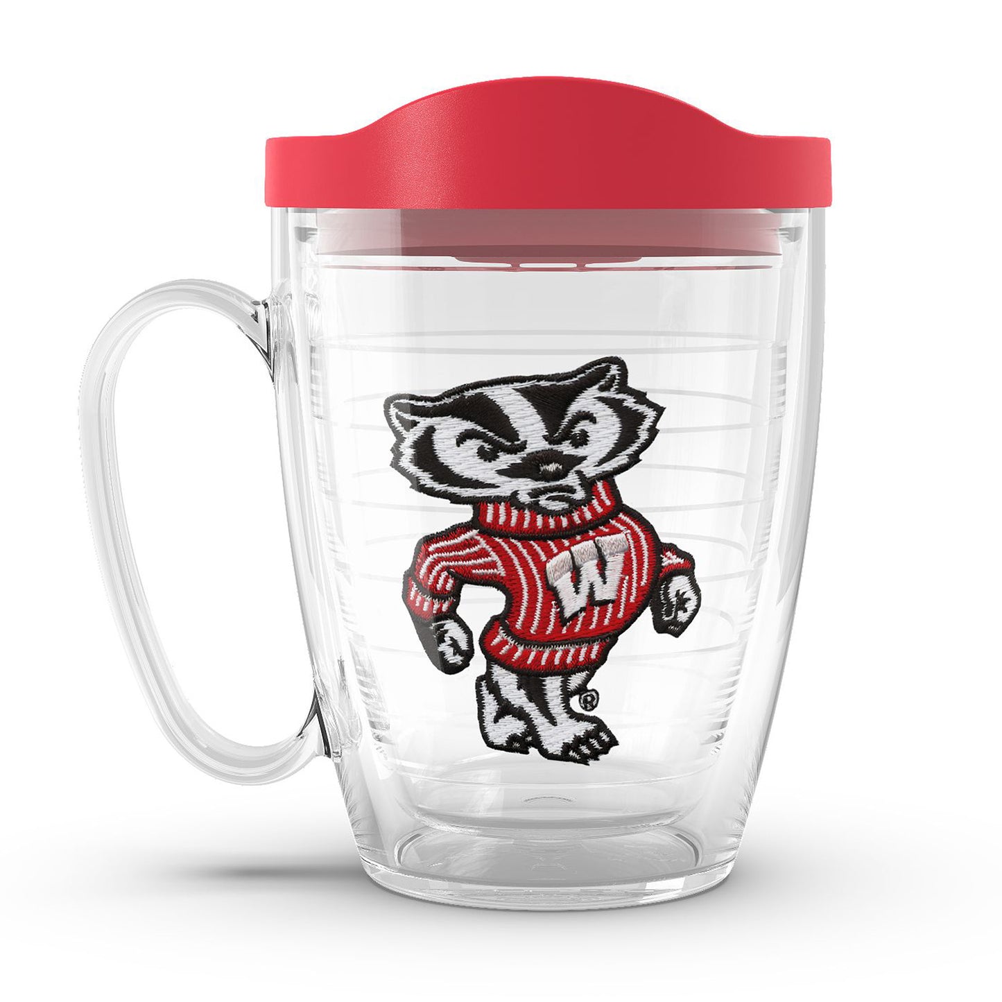 Tervis Wisconsin Badgers 16oz. Emblem Classic Mug with Lid