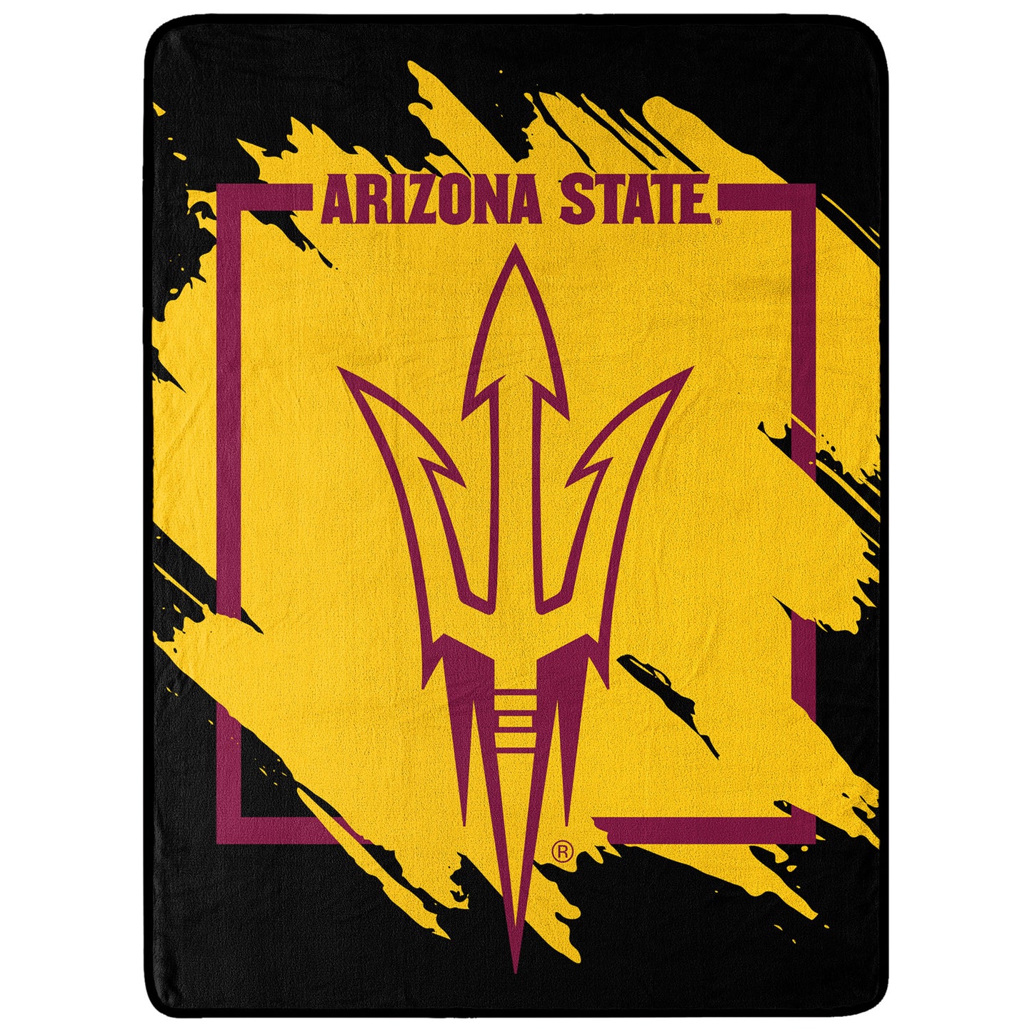 The Northwest Group Arizona State Sun Devils 46" x 60" Dimensional Micro Raschel Plush Throw Blanket