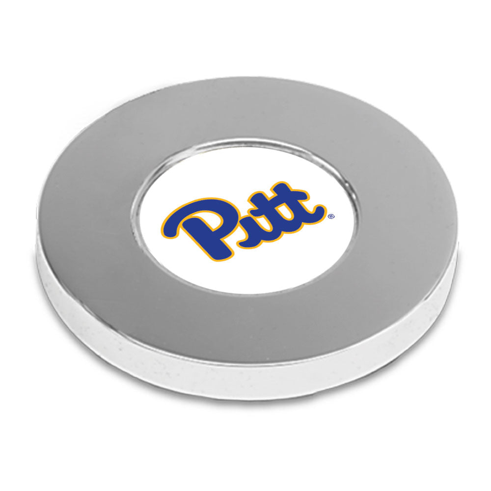 Silver Pitt Panthers Paperweight