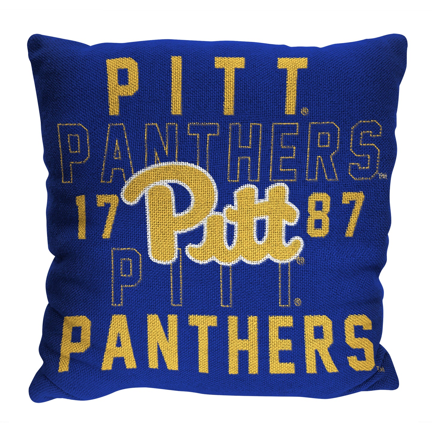 The Northwest Group Pitt Panthers 20" x 20" Stacked Pillow