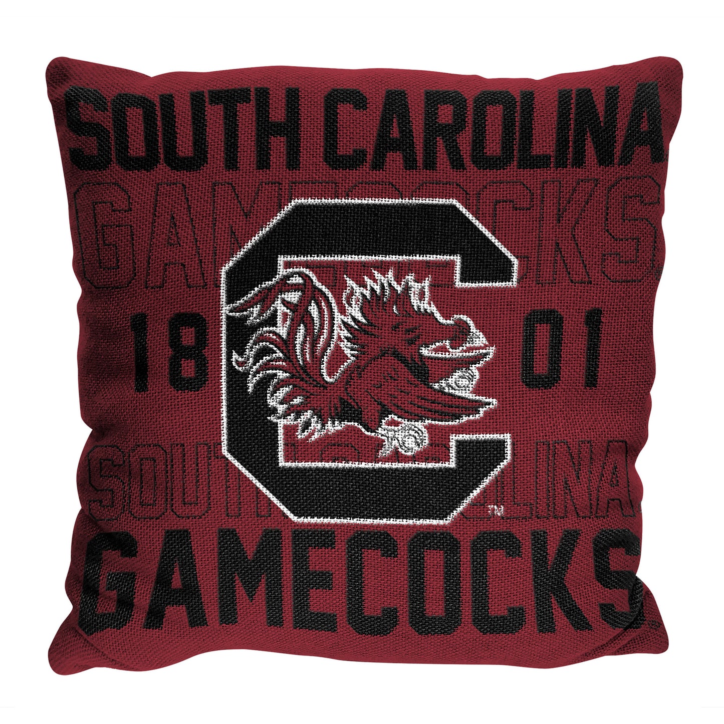 The Northwest Group South Carolina Gamecocks 20" x 20" Stacked Pillow
