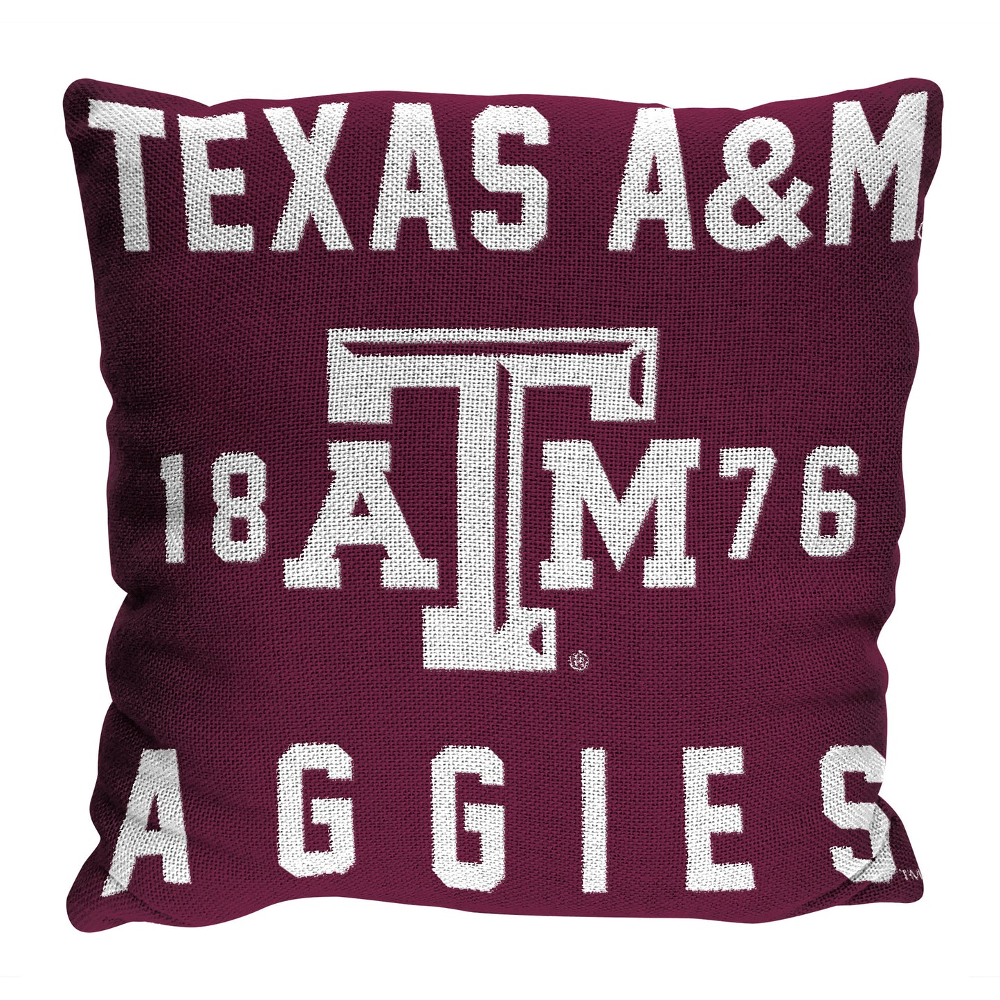 The Northwest Group Texas A&M Aggies 20" x 20" Stacked Pillow