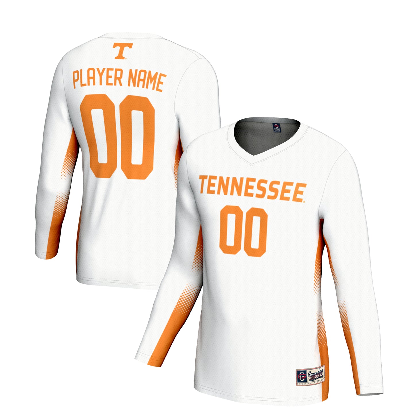 Youth GameDay Greats White Tennessee Volunteers NIL Lightweight Volleyball Jersey