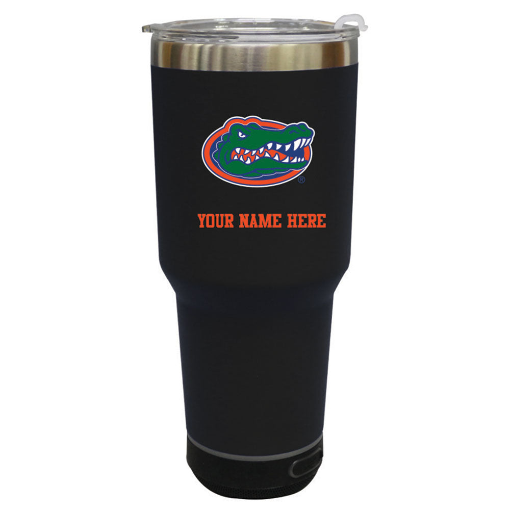 The Memory Company Florida Gators Personalized 30oz. Stainless Steel Bluetooth Tumbler