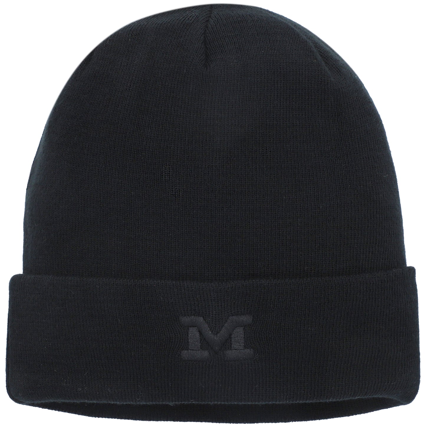 Men's Nike Black Michigan Wolverines Tonal Cuffed Knit Hat