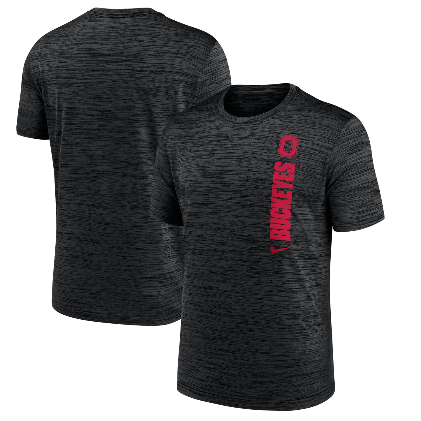 Men's Nike Black Ohio State Buckeyes 2024 Sideline Velocity Performance T-Shirt