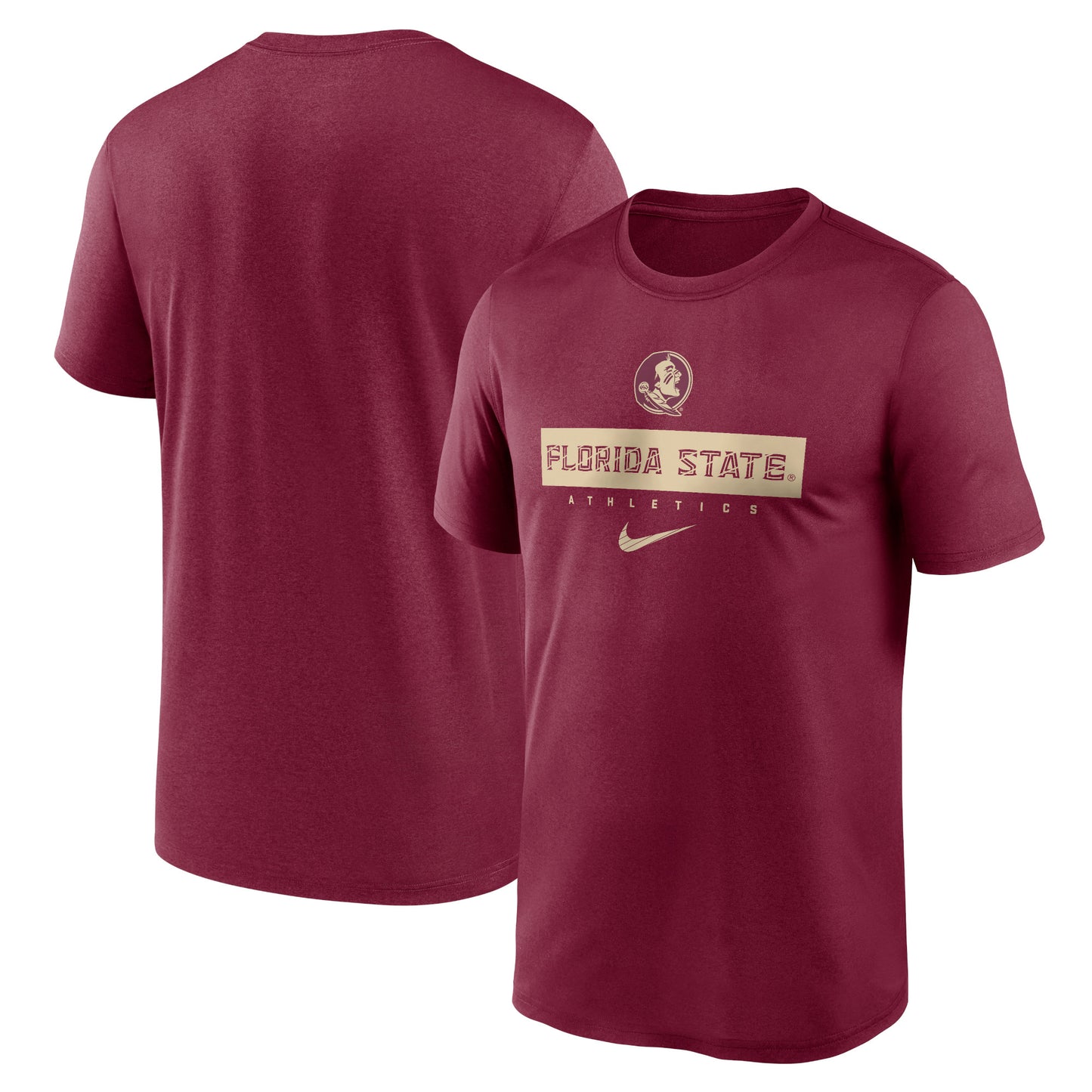 Men's Nike Garnet Florida State Seminoles 2024 Sideline Legend Performance T-Shirt