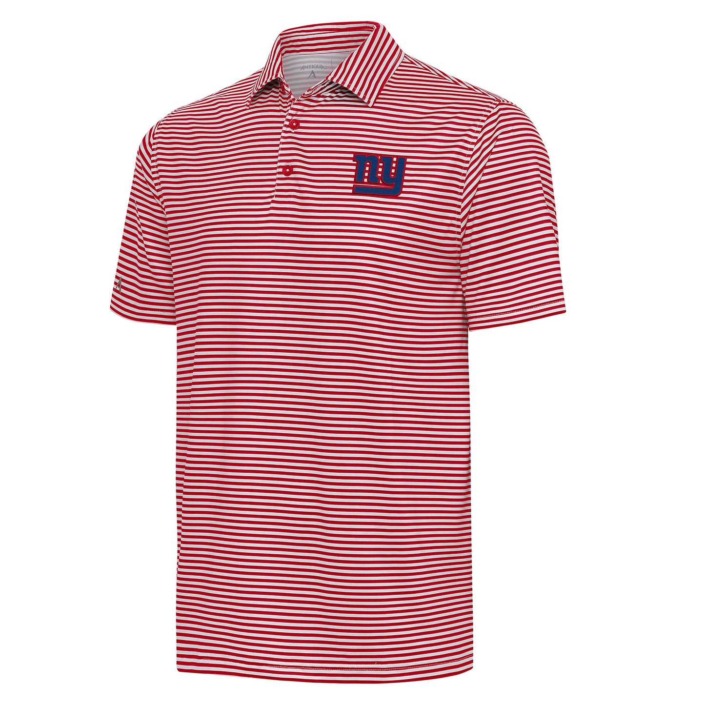 Men's Antigua Red/White New York Giants Skills Polo