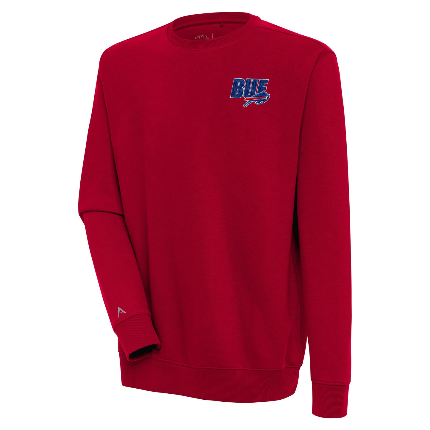 Men's Antigua Red Buffalo Bills Victory Pullover Sweatshirt