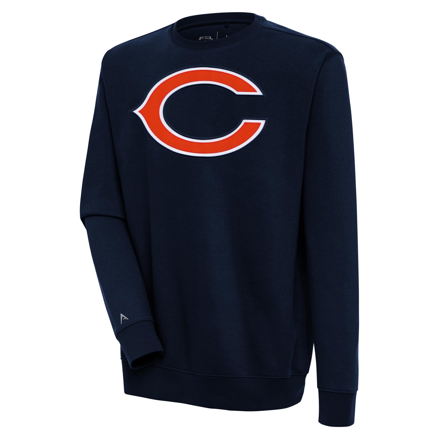 Men's Antigua Navy Chicago Bears Victory Pullover Sweatshirt