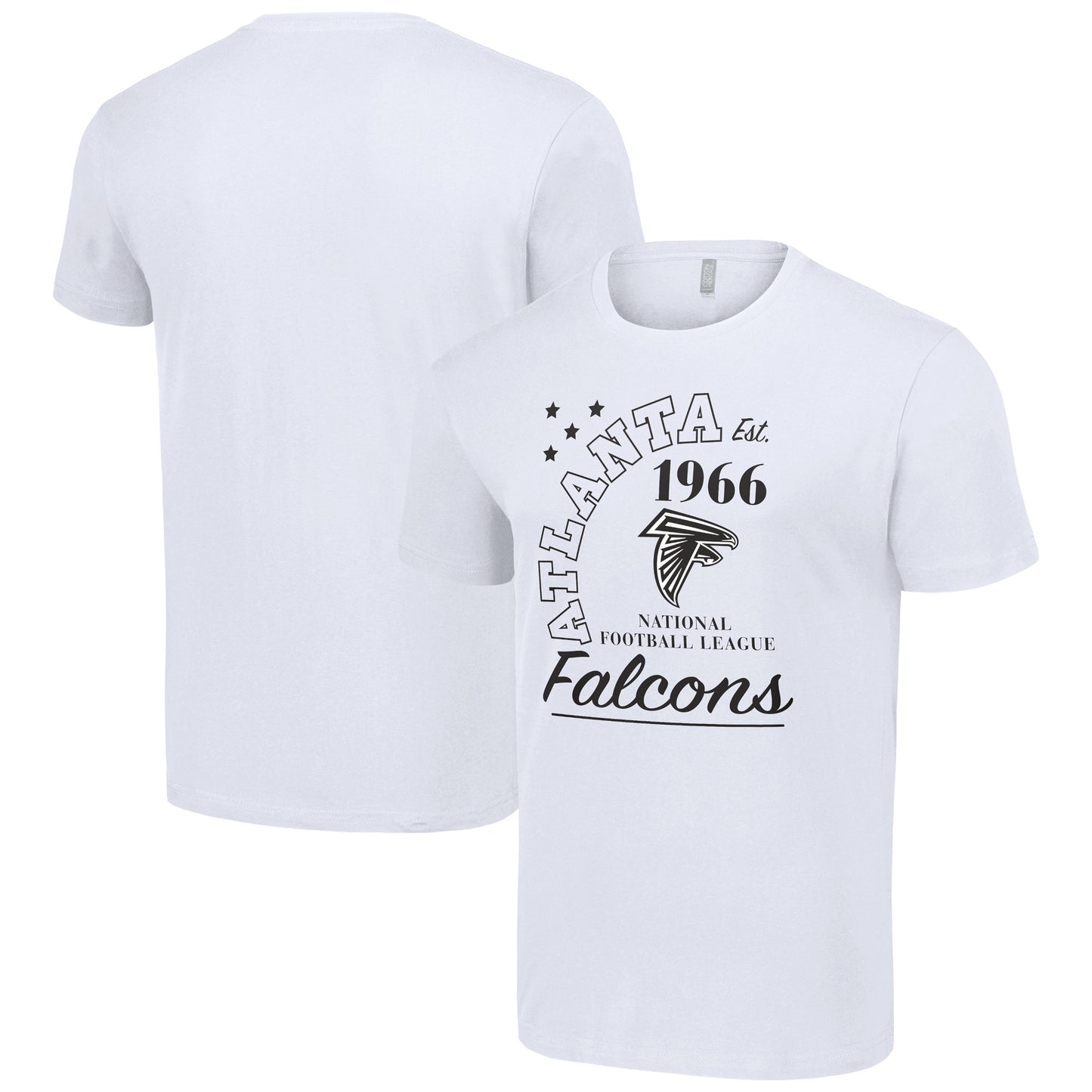 Men's Starter White Atlanta Falcons City Arch Team T-Shirt