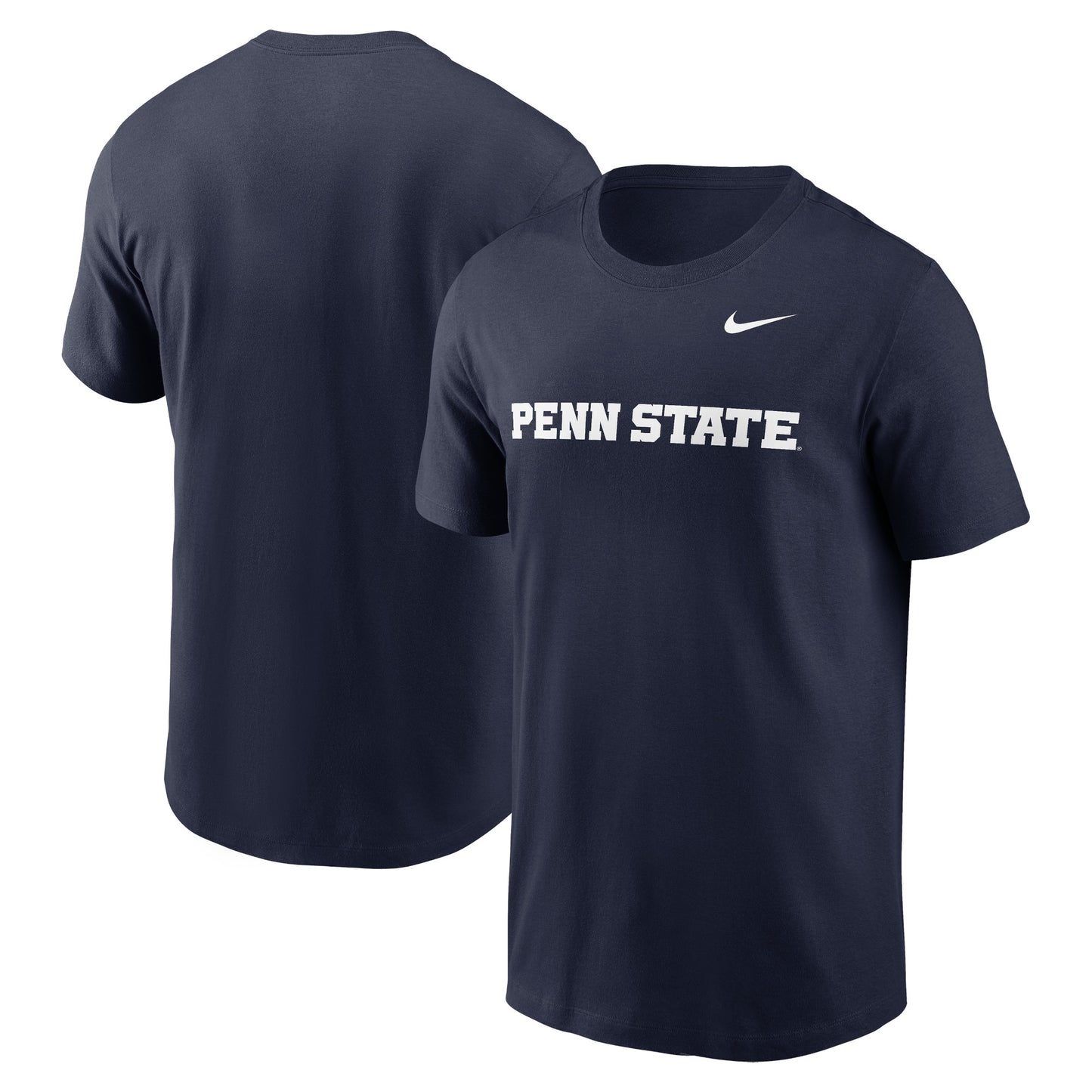 Men's Nike Navy Penn State Nittany Lions Primetime Evergreen Wordmark T-Shirt