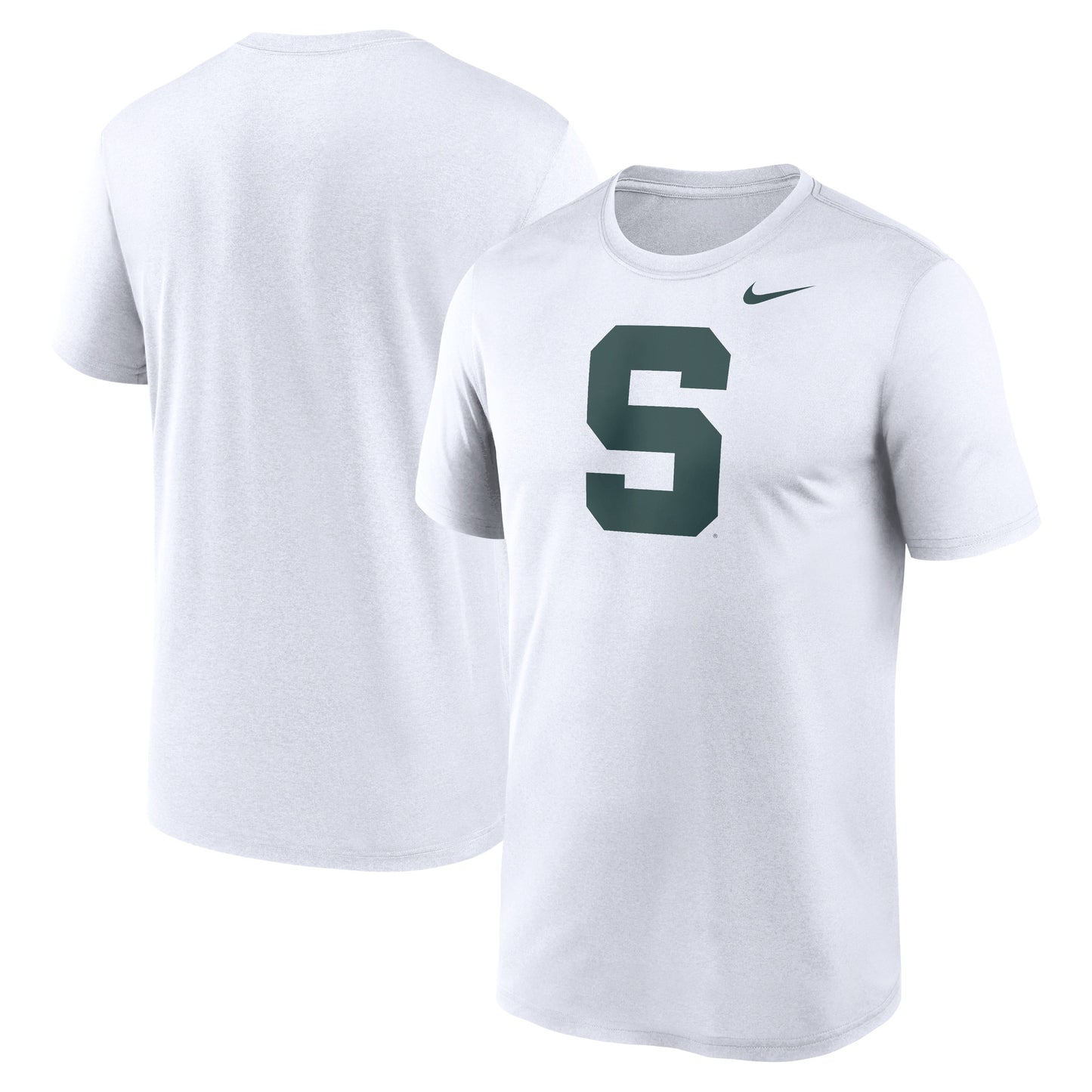 Men's Nike White Michigan State Spartans Primetime Legend Alternate Logo T-Shirt