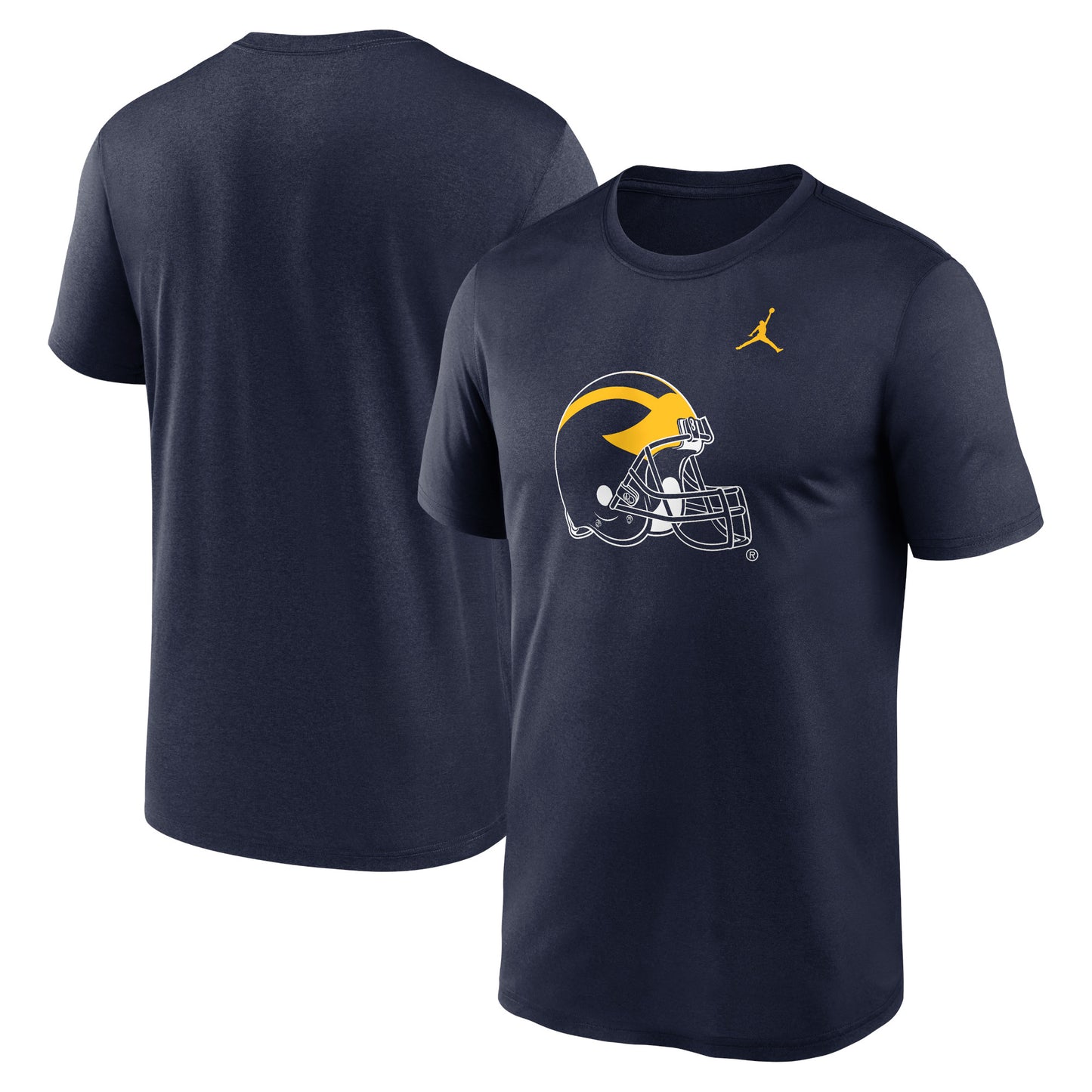 Men's Jordan Brand Navy Michigan Wolverines Primetime Legend Alternate Logo T-Shirt