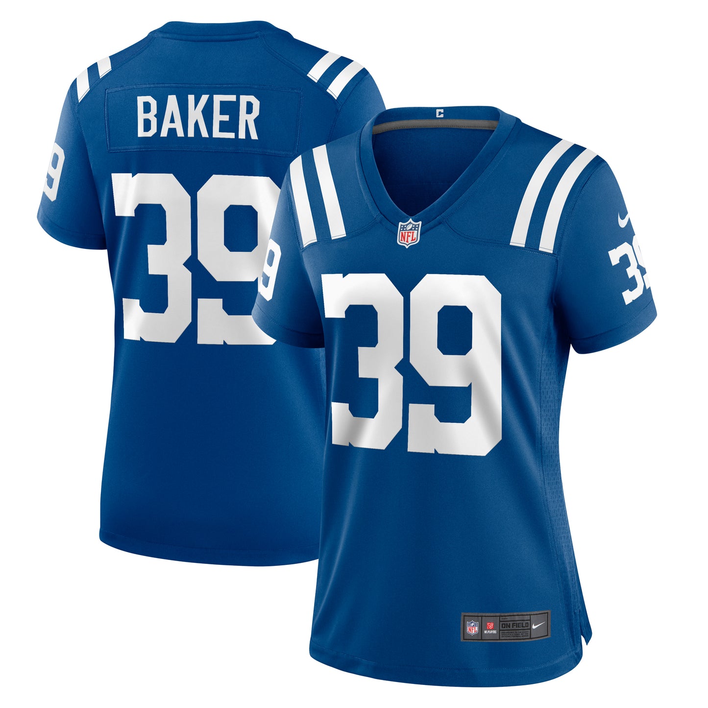 Women's Nike Darrell Baker Jr Royal Indianapolis Colts Team Game Jersey