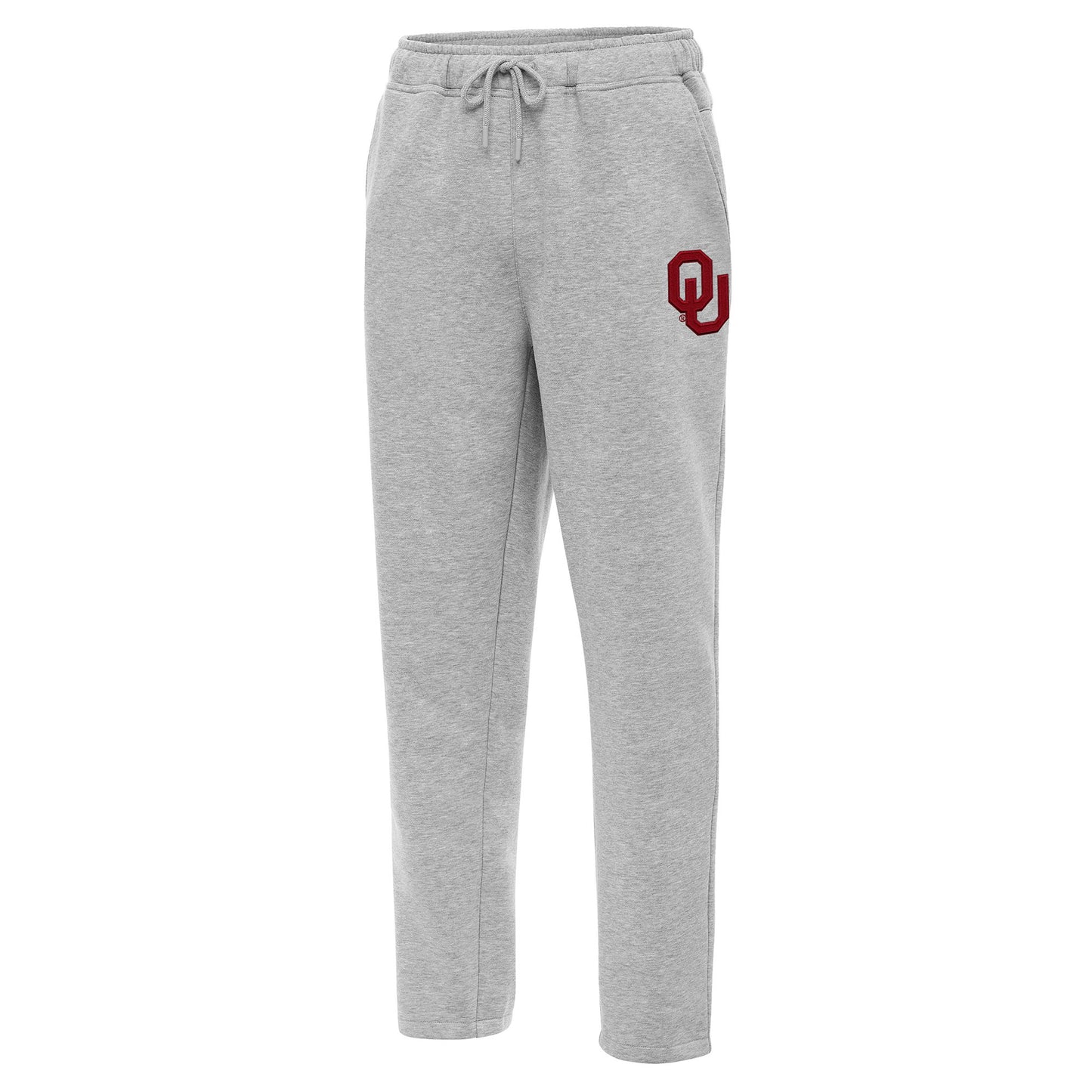 Men's Antigua Heather Gray Oklahoma Sooners Victory Sweatpants