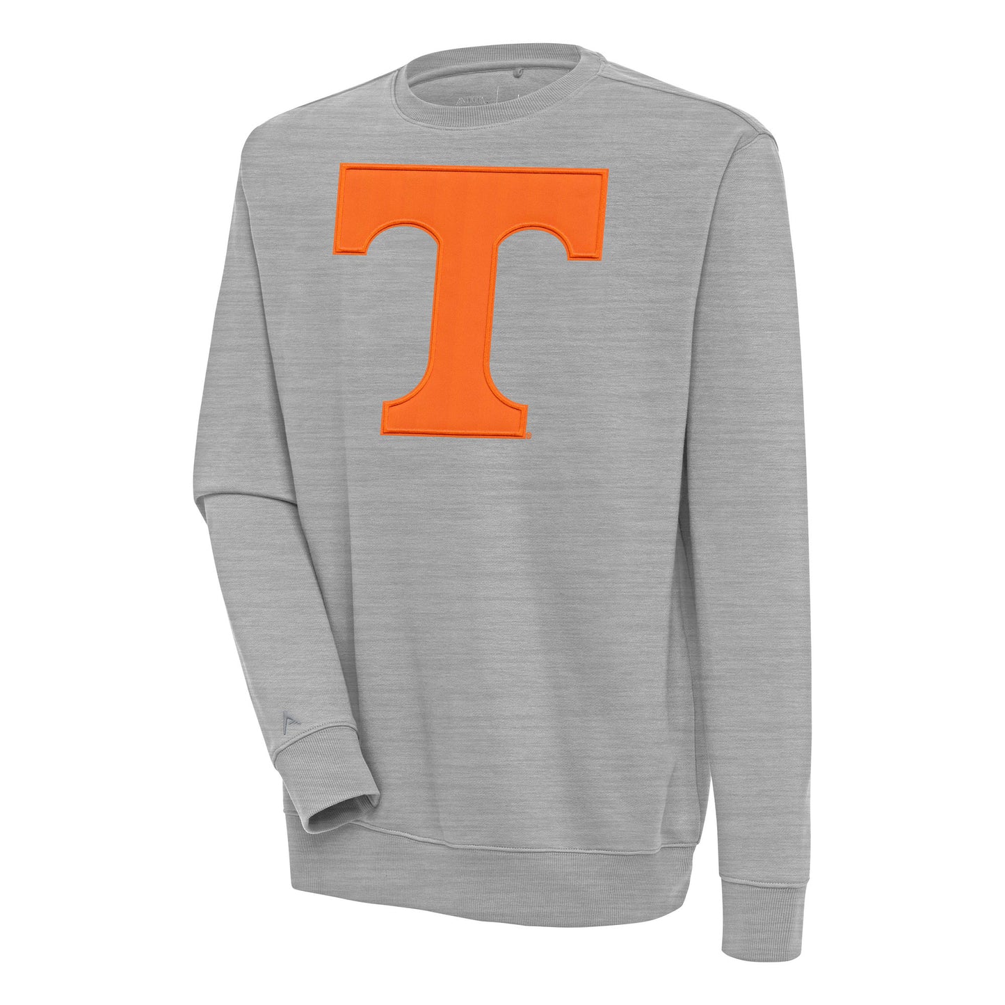 Men's Antigua Heather Gray Tennessee Volunteers Victory Pullover Sweatshirt