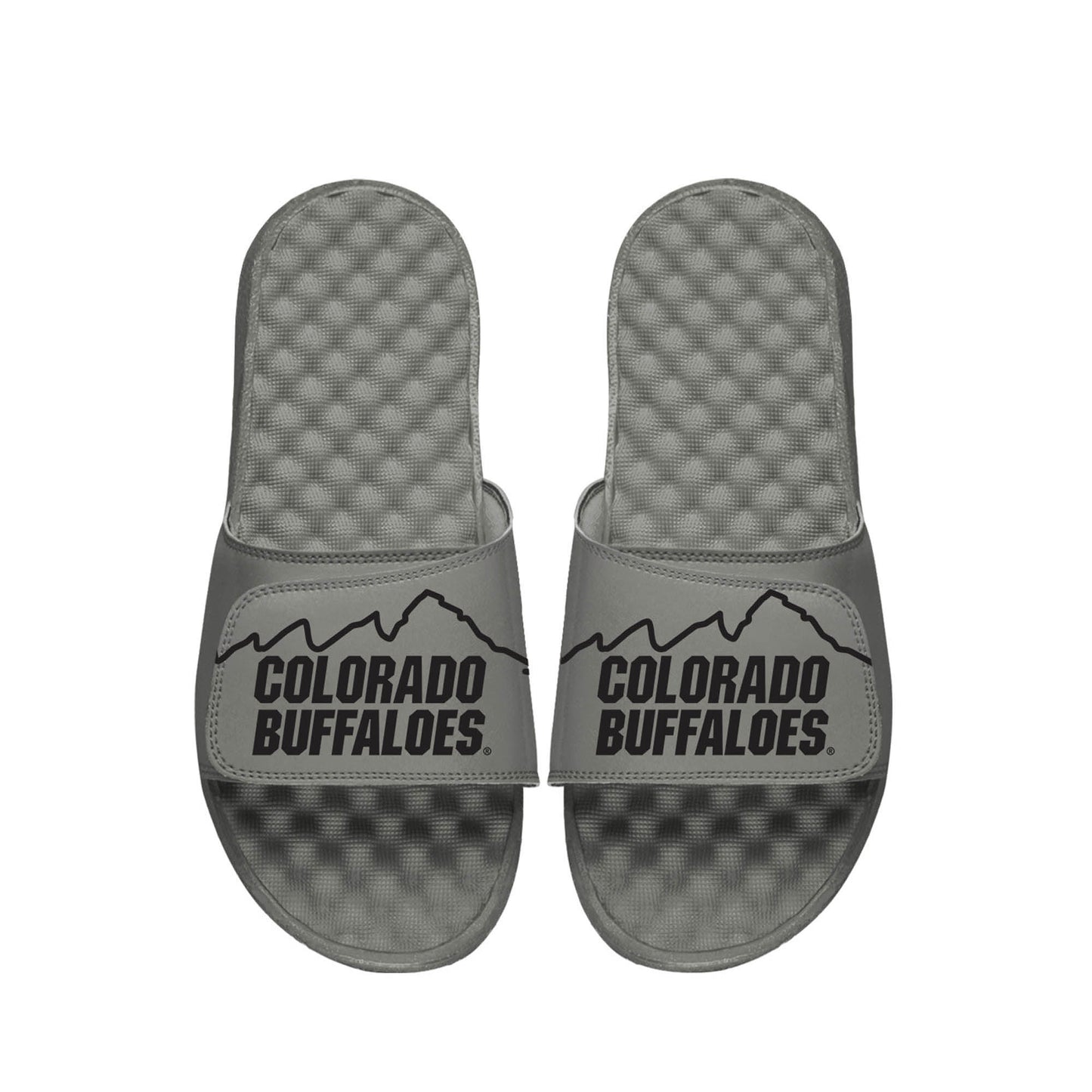 Youth ISlide Gray Colorado Buffaloes Mountain Slide Sandals