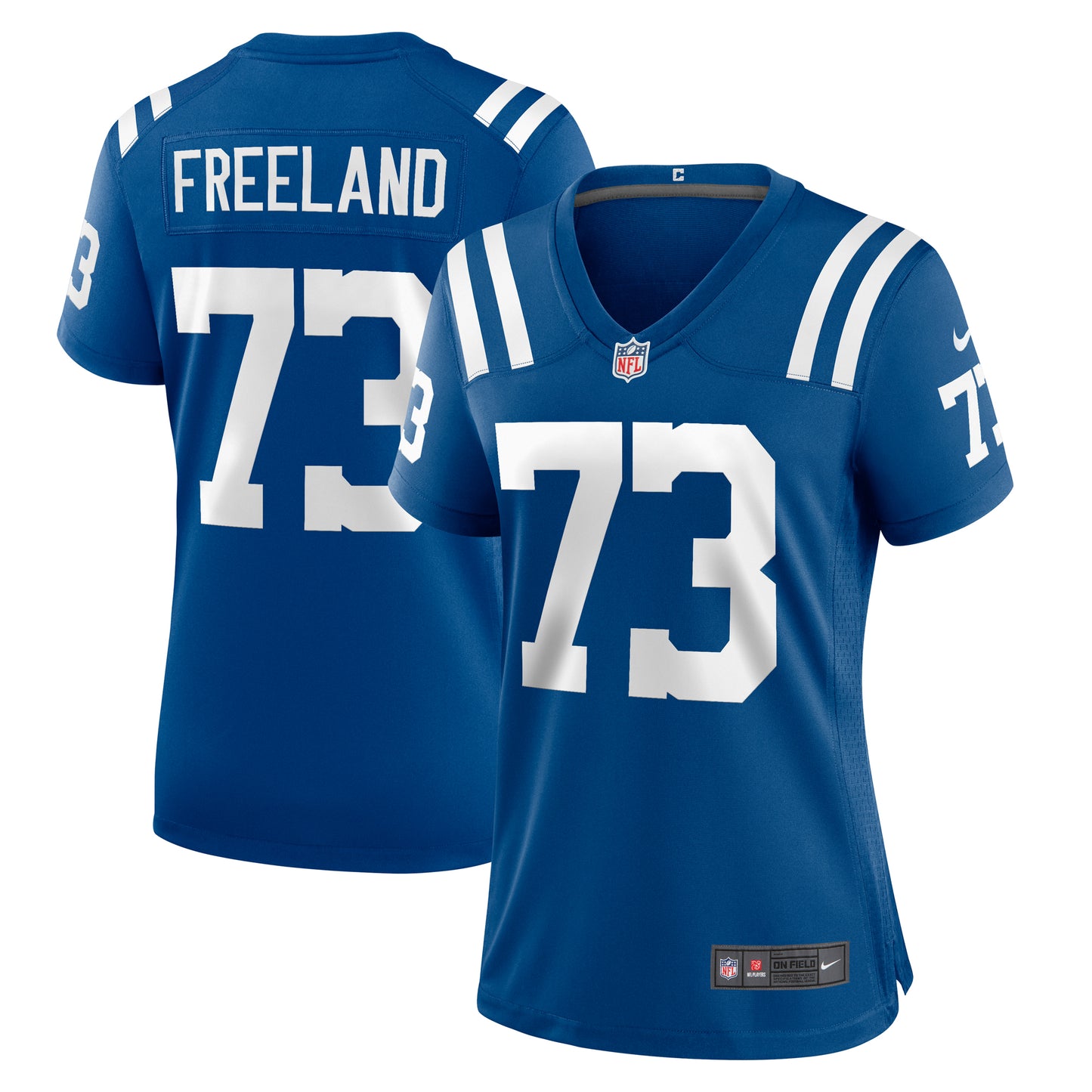 Women's Nike Blake Freeland Royal Indianapolis Colts Team Game Jersey