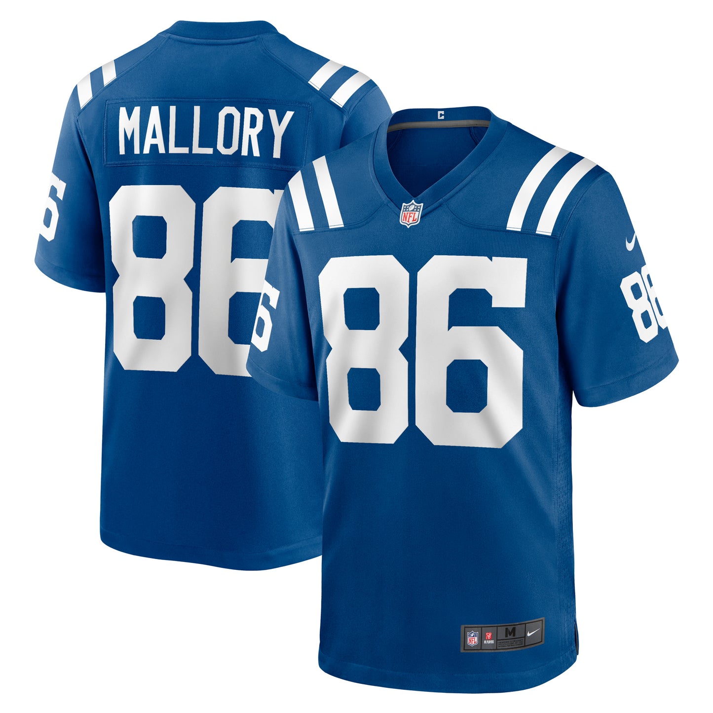 Men's Nike Will Mallory Royal Indianapolis Colts Team Game Jersey