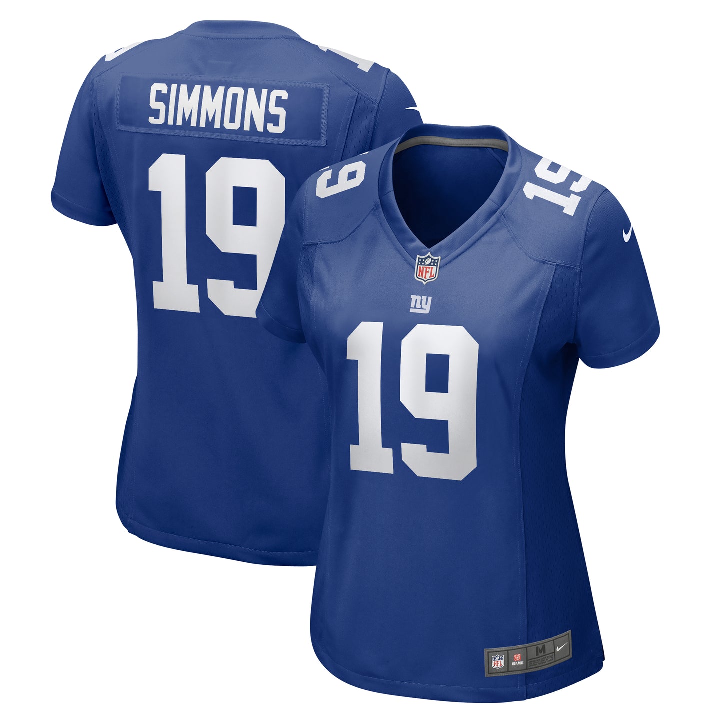 Women's Nike Isaiah Simmons Royal New York Giants Team Game Jersey
