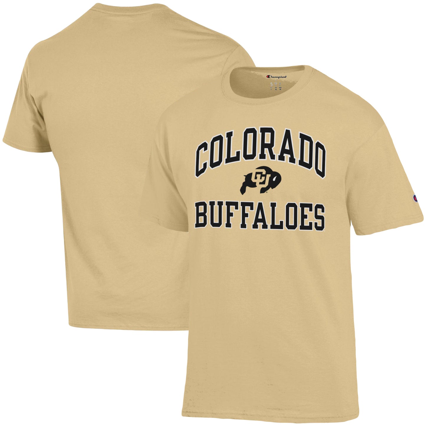 Men's Champion Gold Colorado Buffaloes High Motor T-Shirt