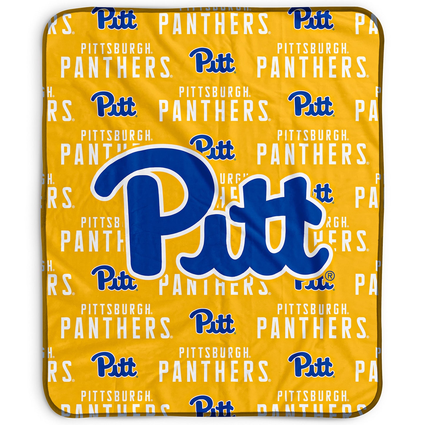 Pegasus Pitt Panthers 50" x 60" Repeat Wordmark Fleece Blanket