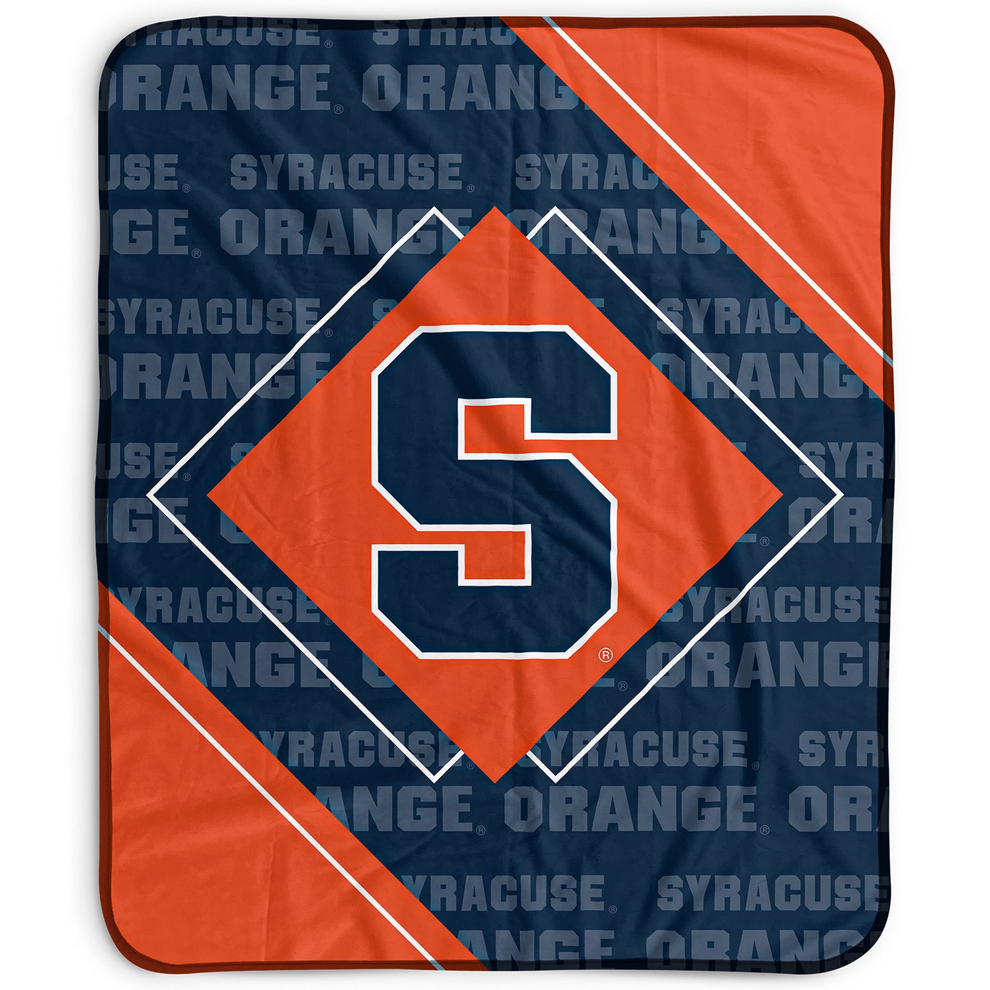 Pegasus Syracuse Orange 50" x 60" Diamond Logo Fleece Blanket